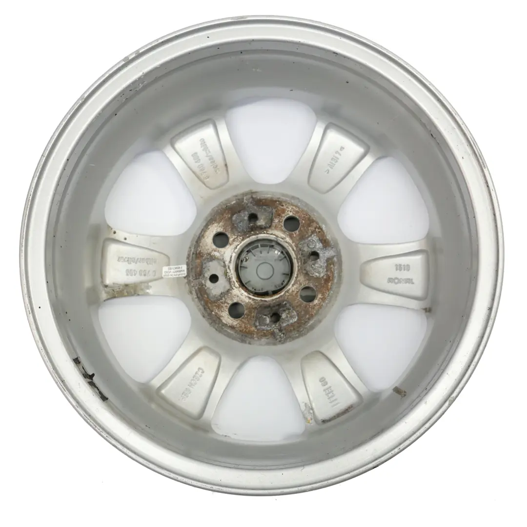 Mini Cooper One R55 R56 Schwarz Alufelge Alu Felge 17" 7J ET:48 Conical Spoke - SKU 6791931-2 - Teilenummer 6791931