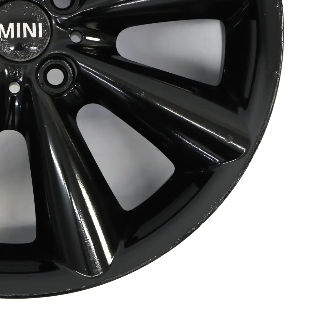 Schwarz Alufelge Alu Felge 17" 7J ET:48 Conical Spoke für Mini Cooper One R55 R56 mit Teilenummer 6791931 Mini Cooper One R55 R56 Schwarz Alufelge Alu Felge 17" 7J ET:48 Conical Spoke - SKU 6791931-2 - Teilenummer 6791931