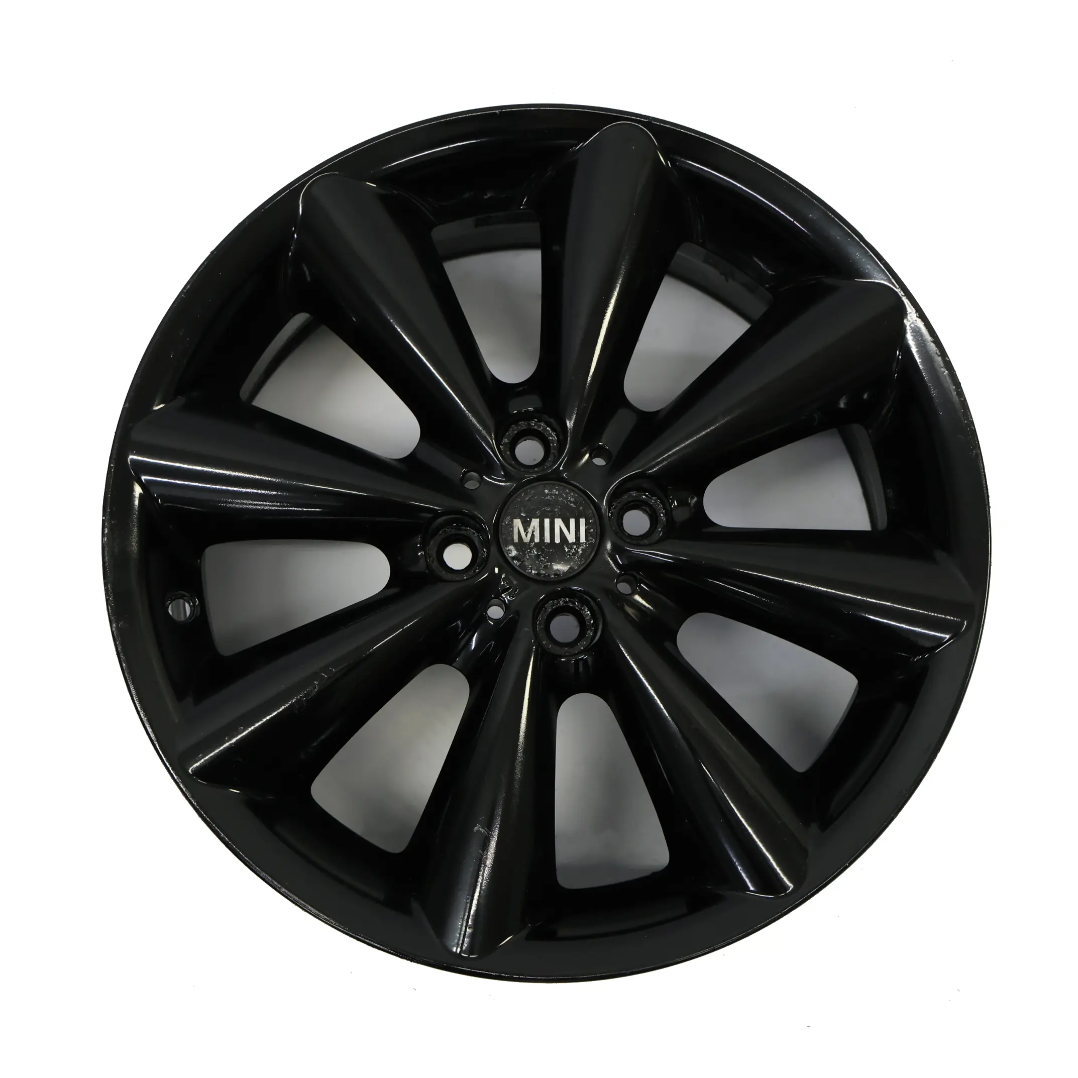 Mini Cooper R55 R56 R57 R58 Cerchio In Lega Nero 17" ET:48 7J Raggi Conici