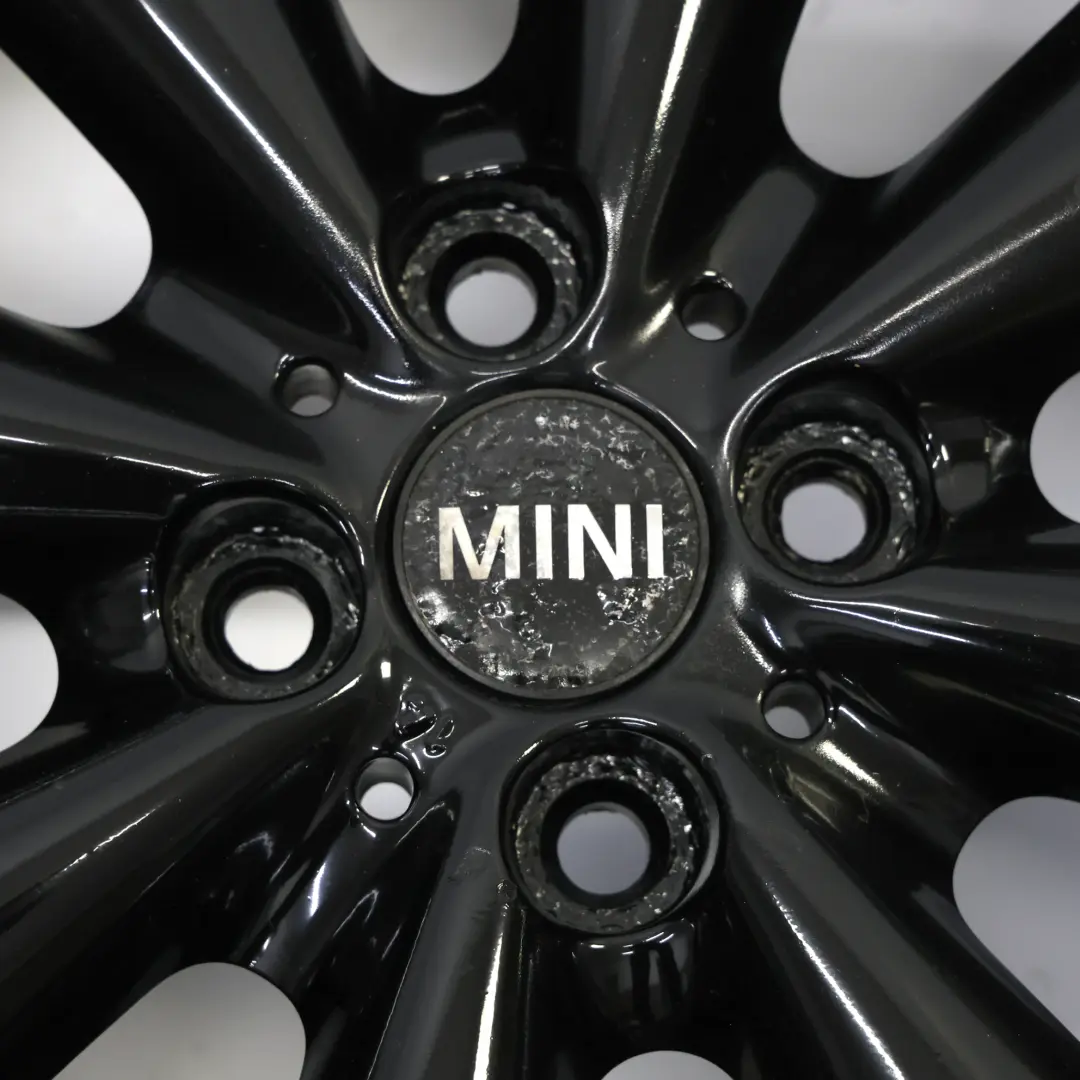 Cerchio In Lega Nero 17" ET:48 7J Raggi Conici per Mini Cooper R55 R56 R57 R58 con numero di parte 6791931 Mini Cooper R55 R56 R57 R58 Cerchio In Lega Nero 17" ET:48 7J Raggi Conici - SKU 6791931-3 - Numero di parte 6791931