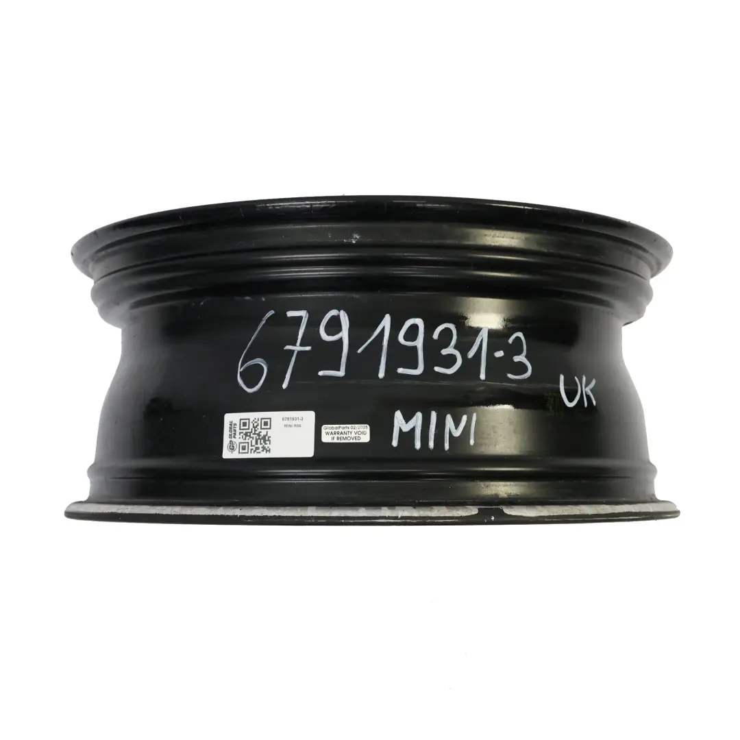 Alloy Rim 17" ET:48 7J Conical Spoke Mini Cooper R55 R56 R57 R58 Black Wheel - SKU 6791931-3 - Part number 6791931