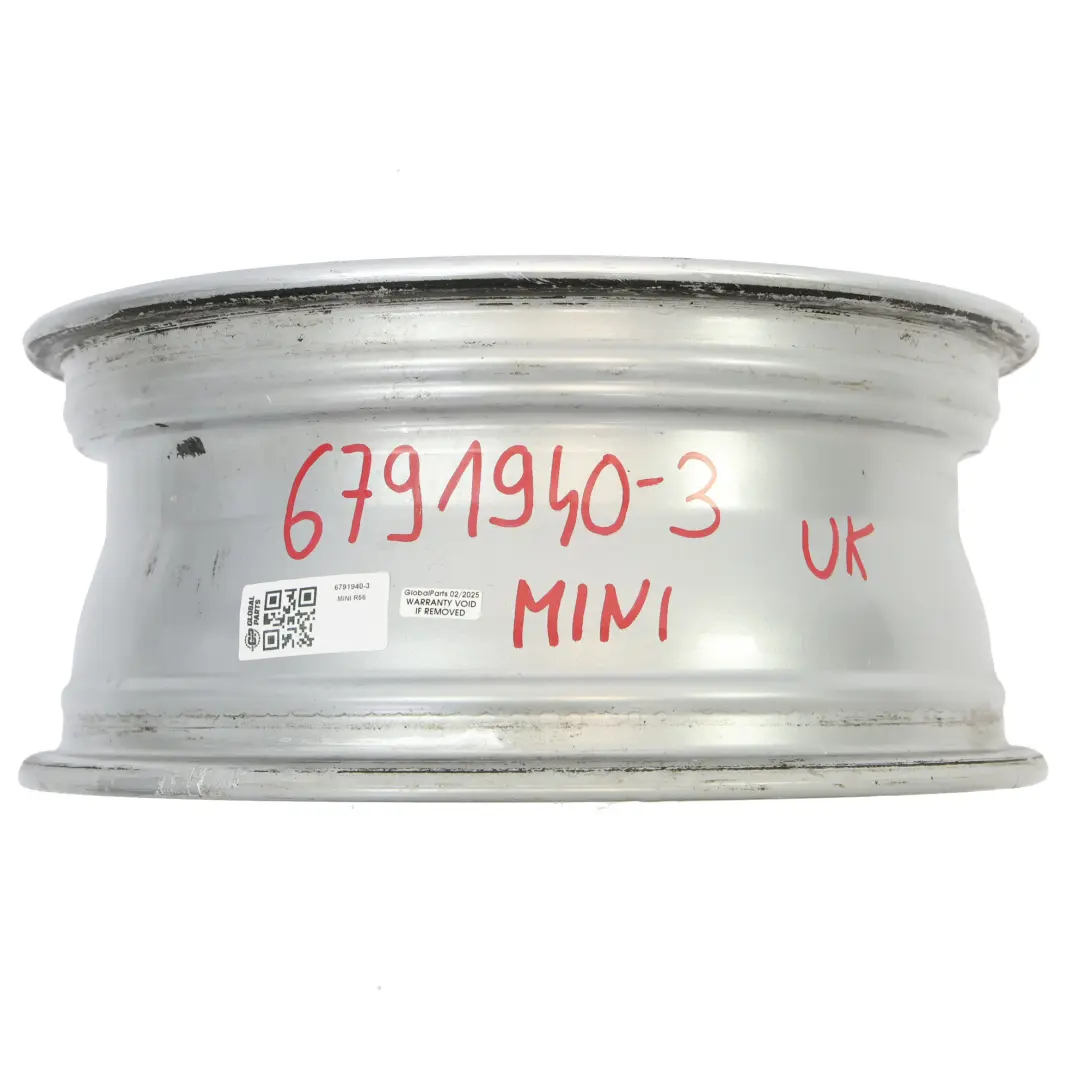 Jante Mini Cooper One R55 R56 R57 R58 Alliage 16" 6,5J 6-Étoile Twin Spoke 119 - SKU 6791940-3 - Numéro de pièce 6791940