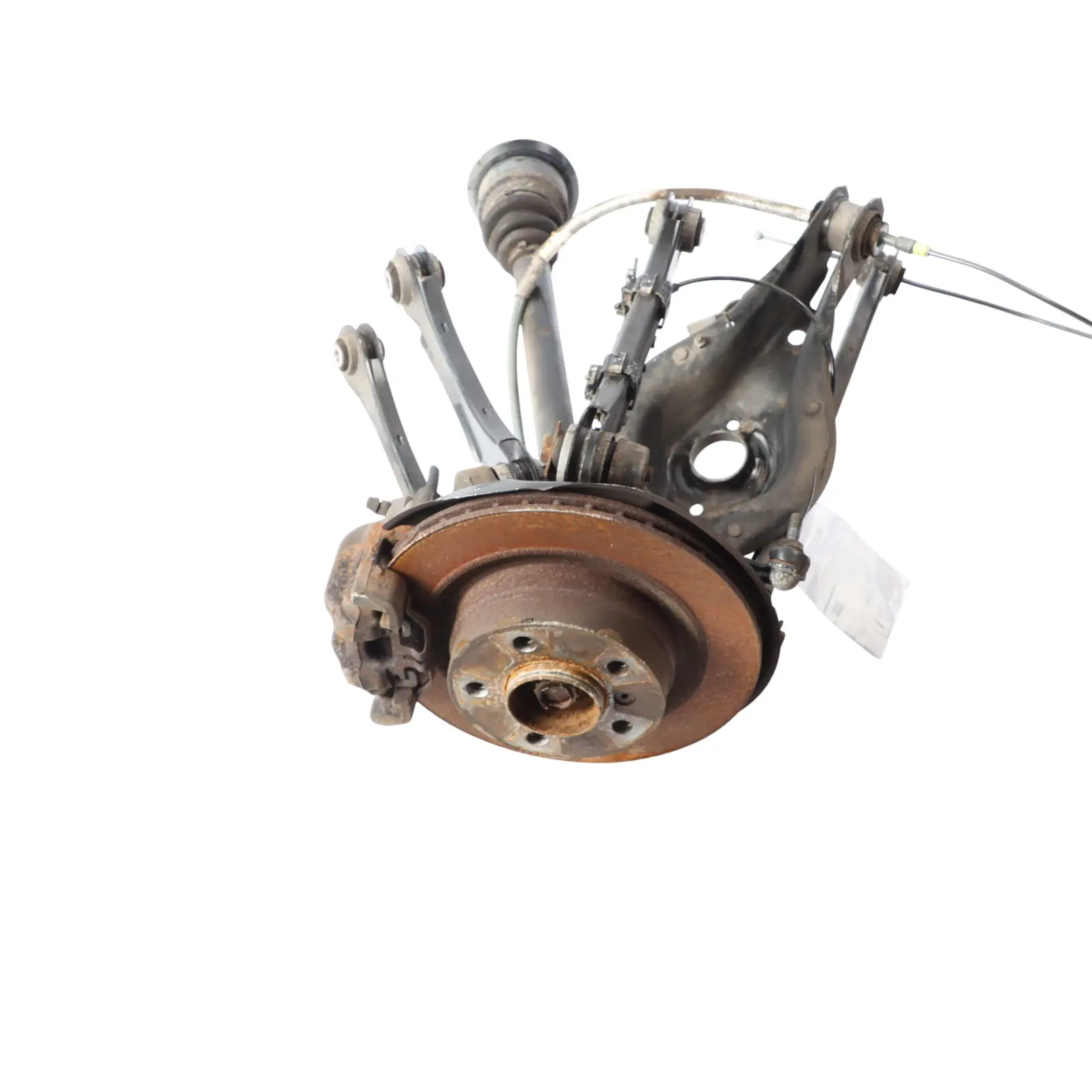 BMW F22 228i N20 Rear Left N/S Leg Suspension Axle Brake Disc Hub Set