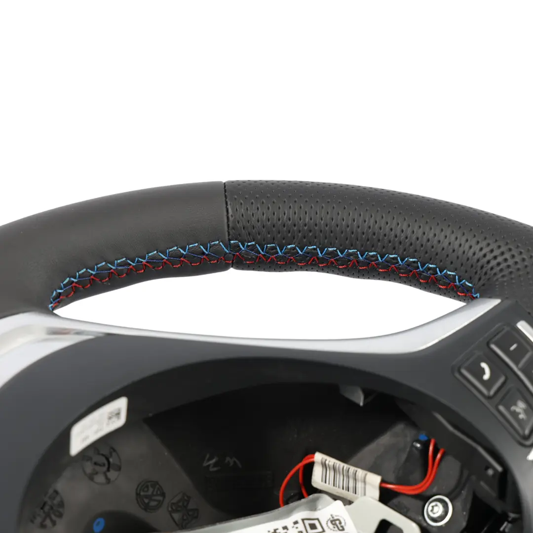 BMW E87 E90 E91 Volant Sport Neuf Noir Cuir M-SPORT Regardez Interrupteur Swing - SKU 6795572-2 - Numéro de pièce 6795572