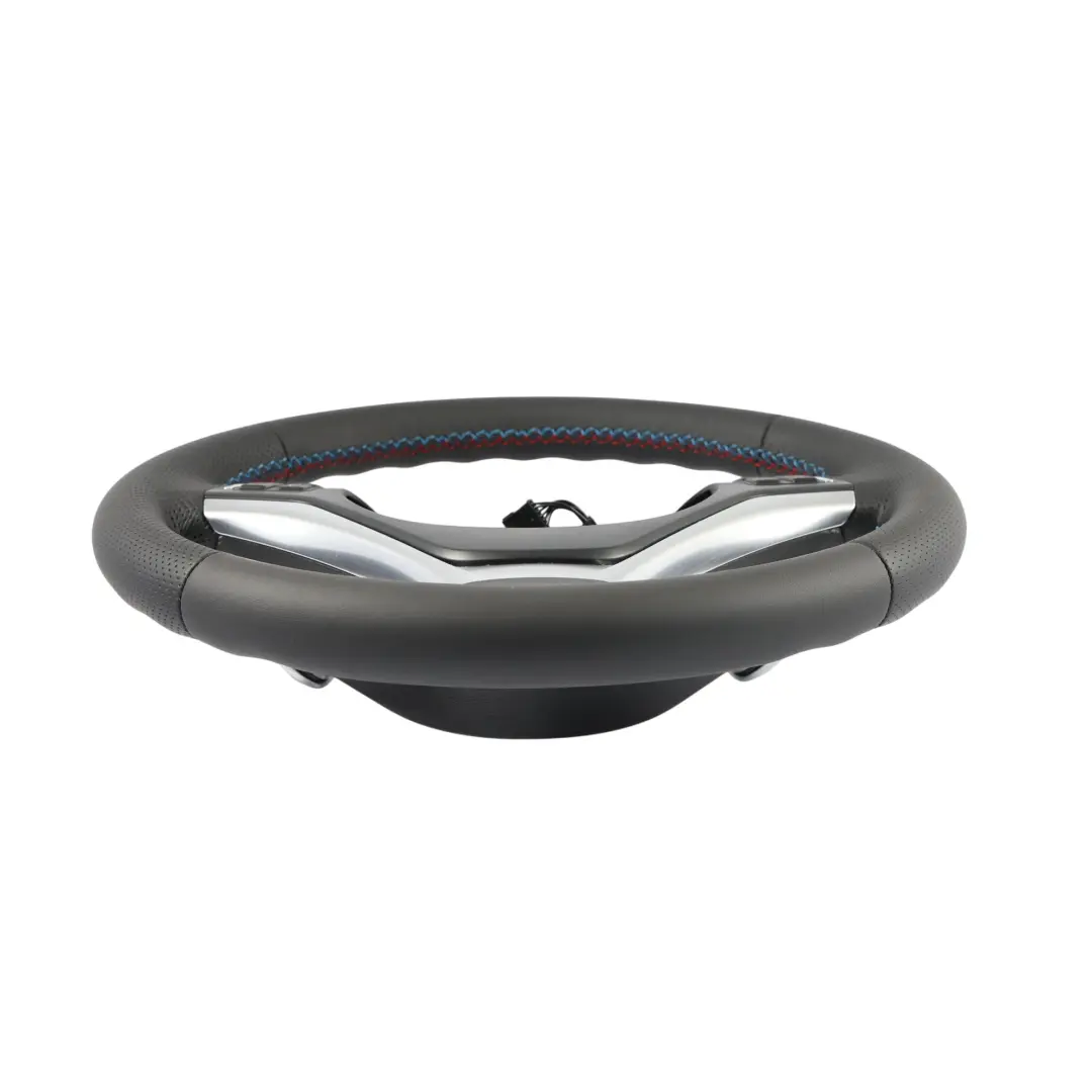 BMW E87 E90 E91 Volant Sport Neuf Noir Cuir M-SPORT Regardez Interrupteur Swing - SKU 6795572-2 - Numéro de pièce 6795572