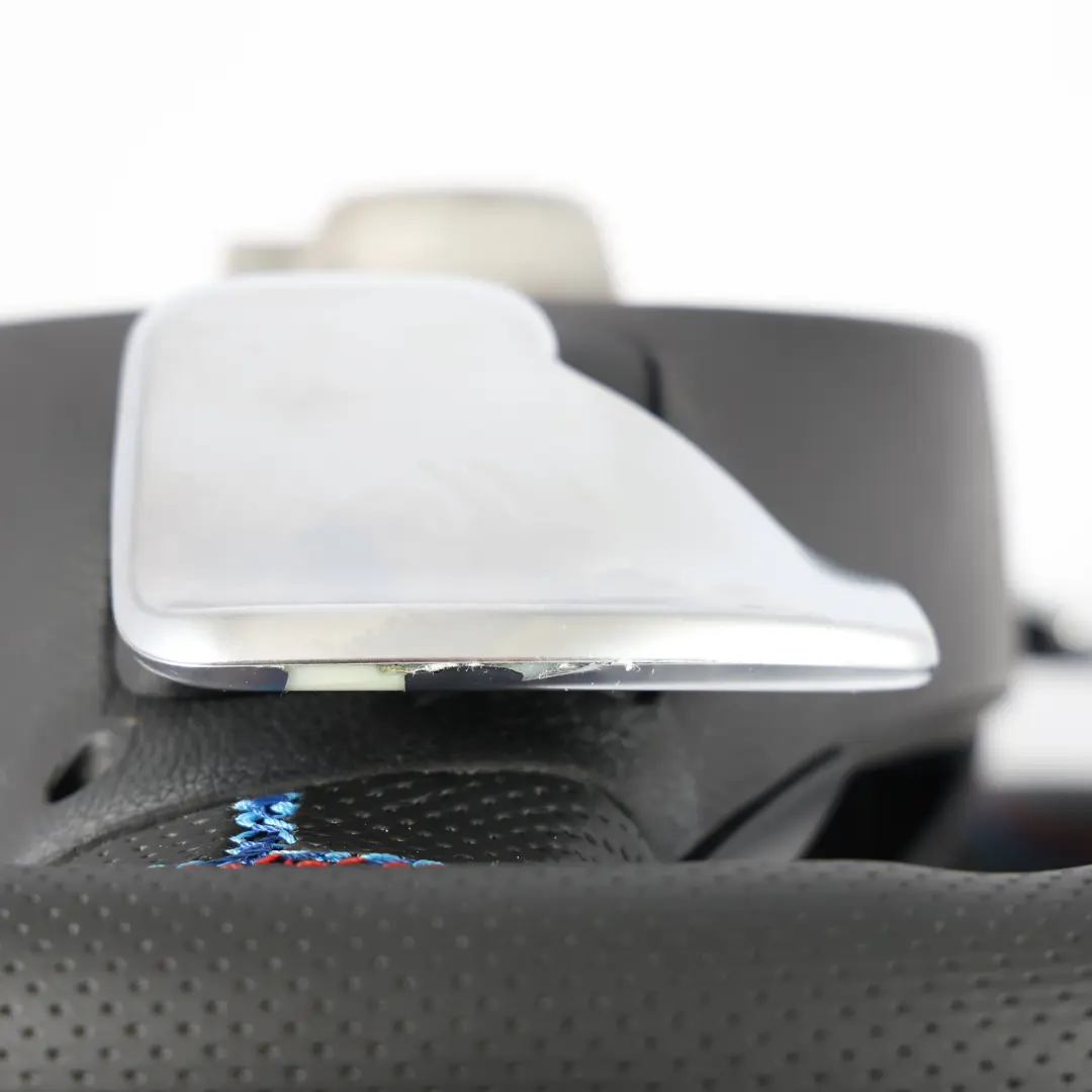 BMW E87 E90 E91 Volant Sport Neuf Noir Cuir M-SPORT Regardez Interrupteur Swing - SKU 6795572-2 - Numéro de pièce 6795572