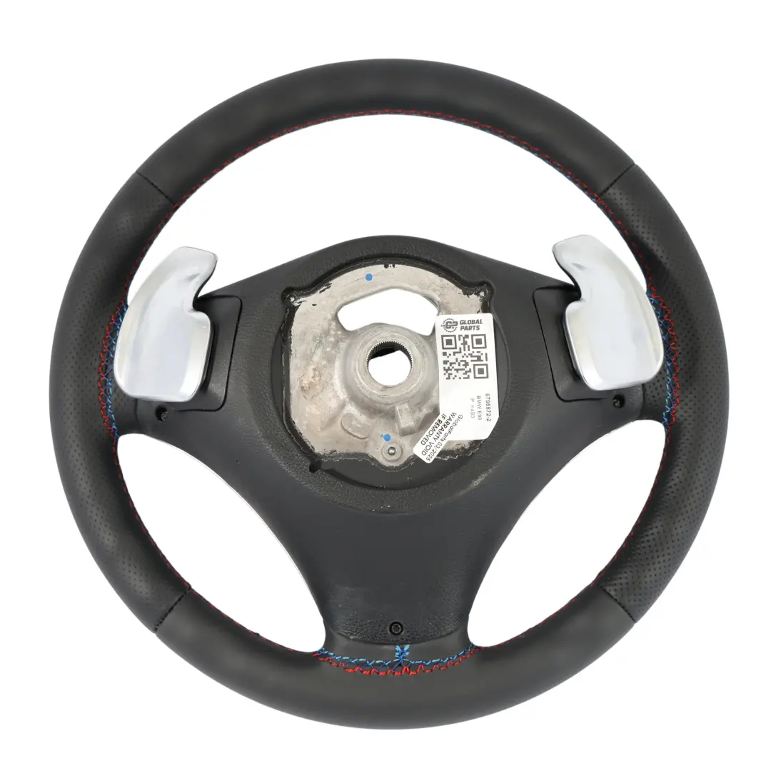BMW E87 E90 E91 Volant Sport Neuf Noir Cuir M-SPORT Regardez Interrupteur Swing - SKU 6795572-2 - Numéro de pièce 6795572