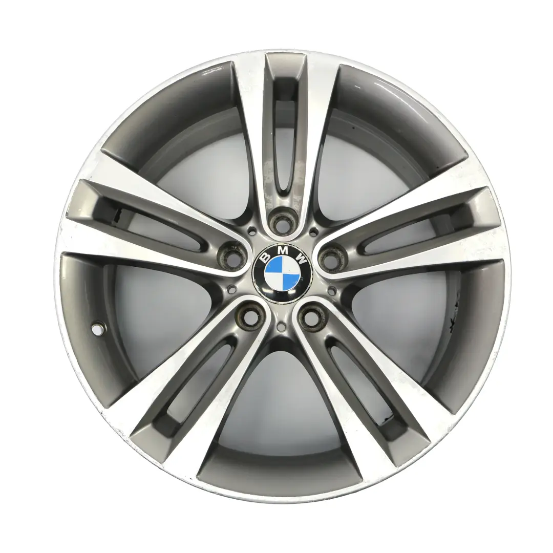 Alloy Rim BMW F30 F31 F32 F33 Ferricgrey 18" Double Spoke 397 ET:34 8J to Wheel with Part number 6796247 Wheel Alloy Rim BMW F30 F31 F32 F33 Ferricgrey 18" Double Spoke 397 ET:34 8J - SKU 6796247-1 - Part number 6796247
