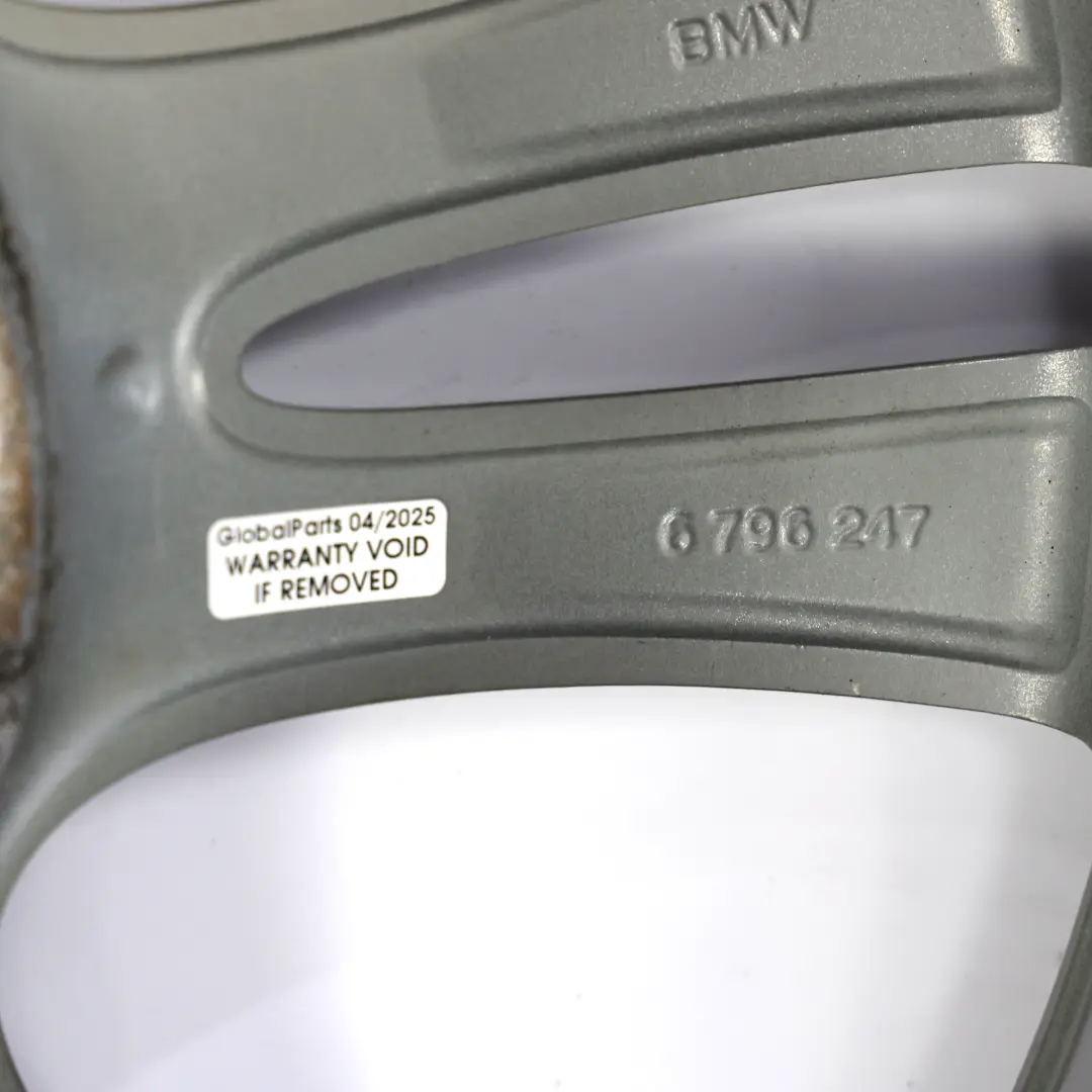 Alloy Rim BMW F30 F31 F32 F33 Ferricgrey 18" Double Spoke 397 ET:34 8J to Wheel with Part number 6796247 Wheel Alloy Rim BMW F30 F31 F32 F33 Ferricgrey 18" Double Spoke 397 ET:34 8J - SKU 6796247-1 - Part number 6796247