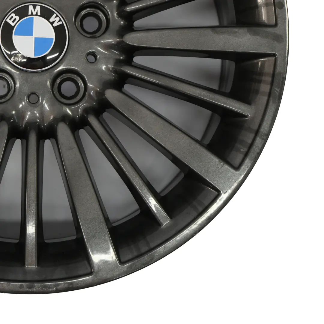 Grau Leichtmetallfelge 18" Mehrspeichenfelge 416 8J ET:34 für BMW F30 F32 mit Teilenummer 6796249 BMW F30 F32 Grau Leichtmetallfelge 18" Mehrspeichenfelge 416 8J ET:34 - SKU 6796249-5 - Teilenummer 6796249
