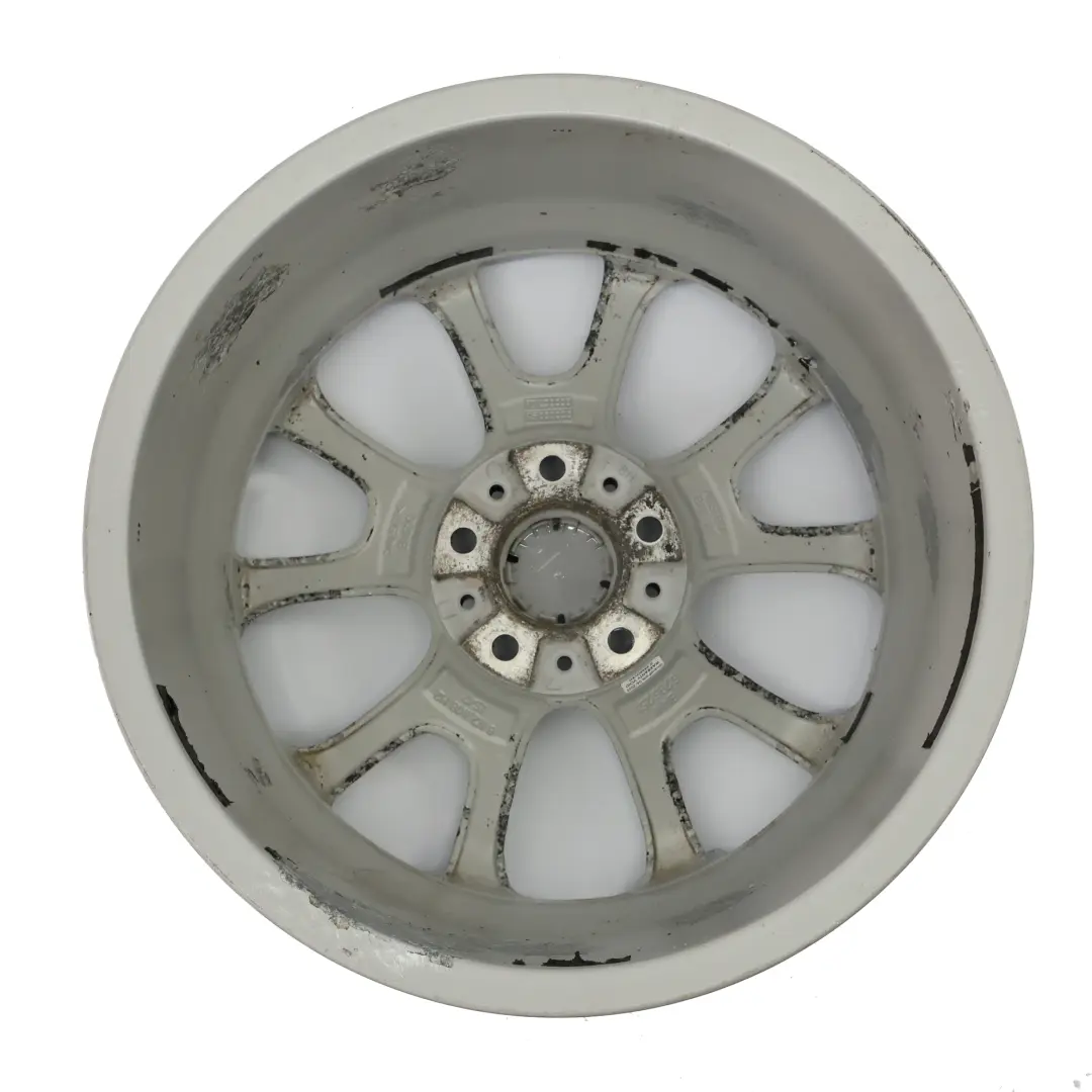 Silberne Alufelge 18" 8,5J ET:47 V-Speiche Styling 398 für BMW F30 F31 mit Teilenummer 6796251 BMW F30 F31 Silberne Alufelge 18" 8,5J ET:47 V-Speiche Styling 398 - SKU 6796251-3 - Teilenummer 6796251