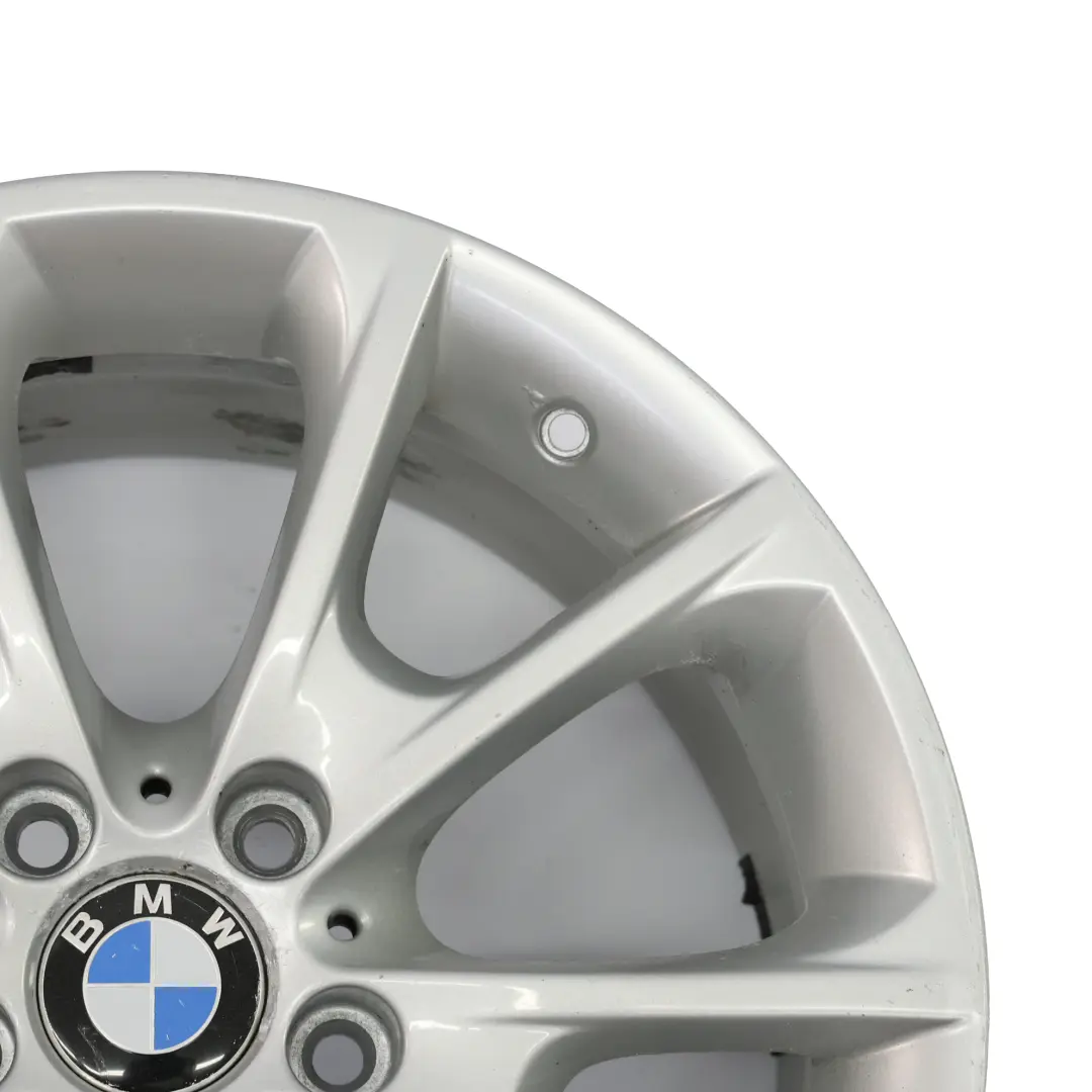 BMW F30 F31 Srebrna Felga Aluminiowa 18" 8,5J ET:47 Styling 398 - SKU 6796251-3 - Numer Części 6796251