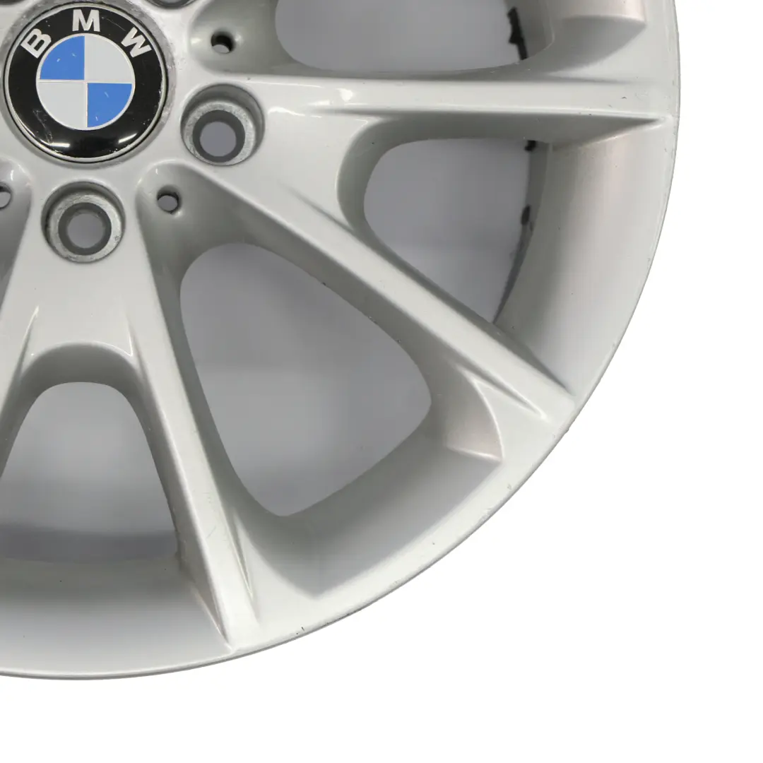 Alloy Rim 18" 8,5J ET:47 V-Spoke Styling 398 to BMW F30 F31 Silver Wheel with Part number 6796251 BMW F30 F31 Silver Wheel Alloy Rim 18" 8,5J ET:47 V-Spoke Styling 398 - SKU 6796251-3 - Part number 6796251