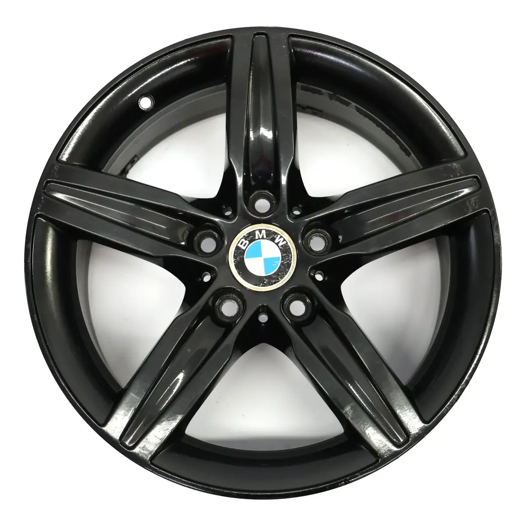 BMW F20 F21 Cerchio in lega nero 17" Stella a raggi 379 ET:43 7,5J - SKU 6850151-7 - Numero di parte 6850151