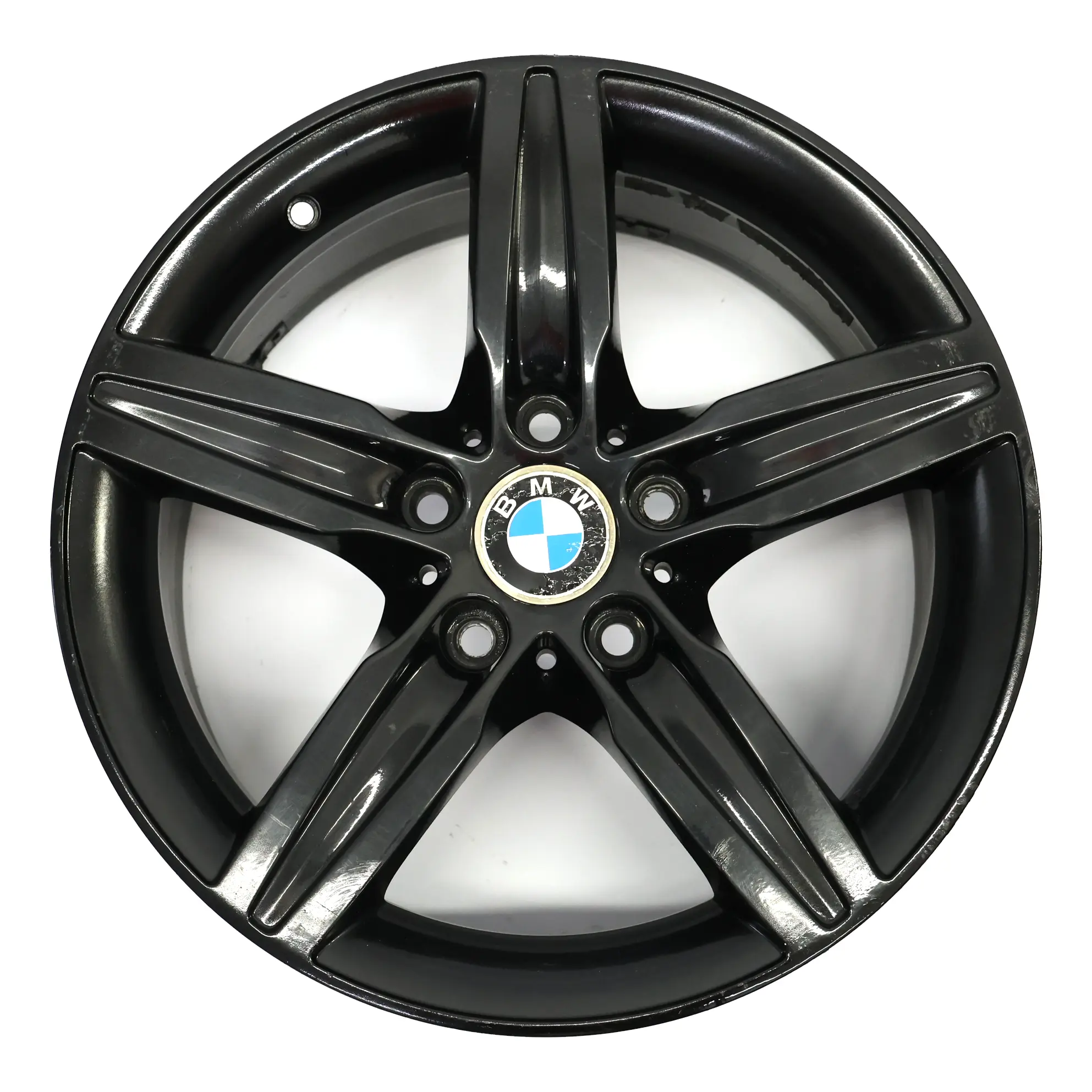BMW F20 F21 Cerchio in lega nero 17" Stella a raggi 379 ET:43 7,5J 6850151