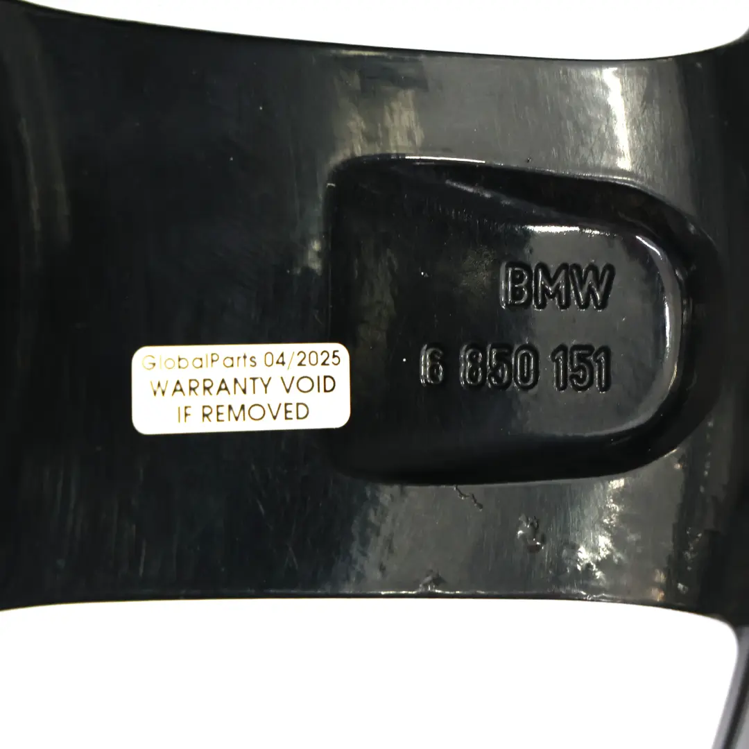 BMW F20 F21 Cerchio in lega nero 17" Stella a raggi 379 ET:43 7,5J - SKU 6850151-7 - Numero di parte 6850151
