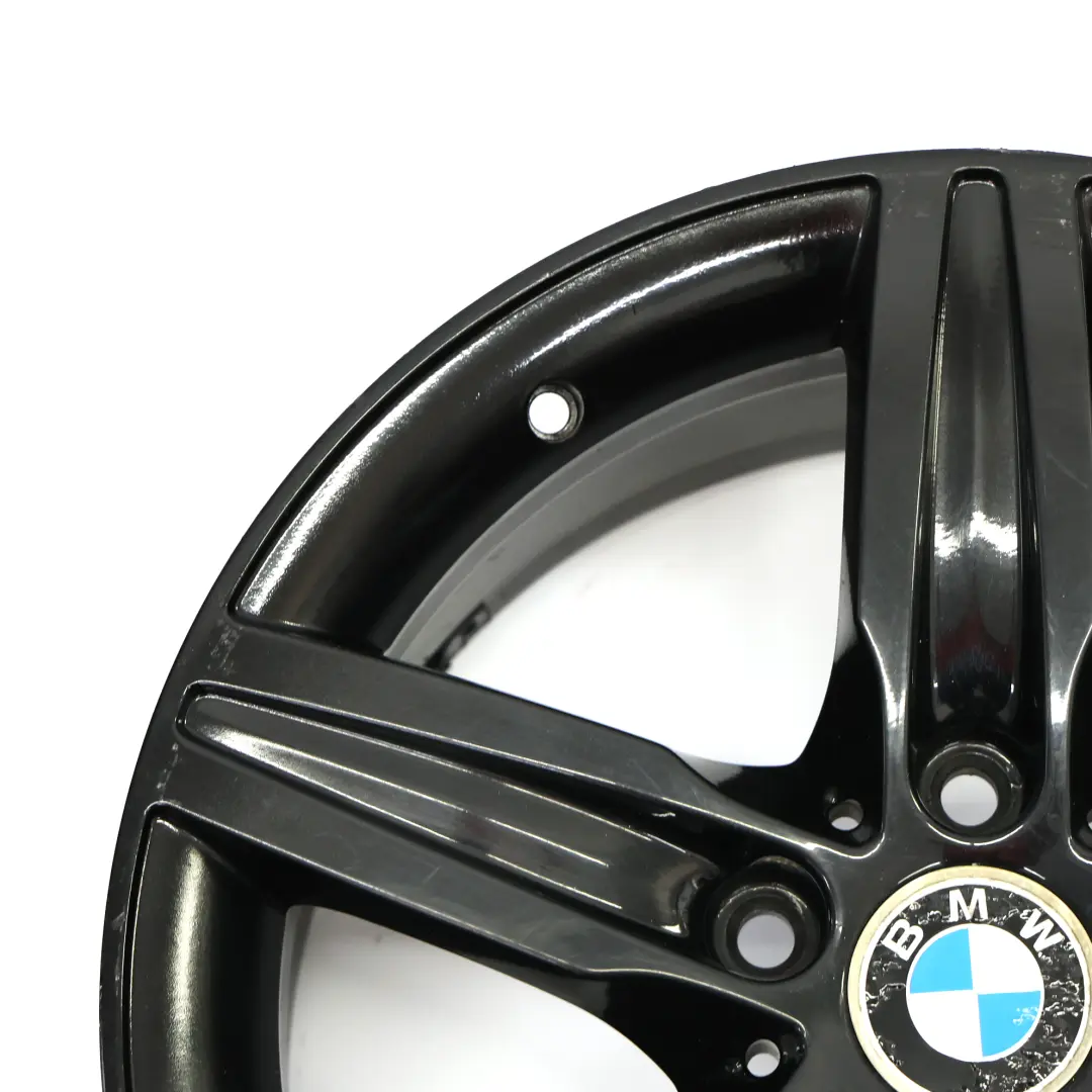 BMW F20 F21 Cerchio in lega nero 17" Stella a raggi 379 ET:43 7,5J - SKU 6850151-7 - Numero di parte 6850151