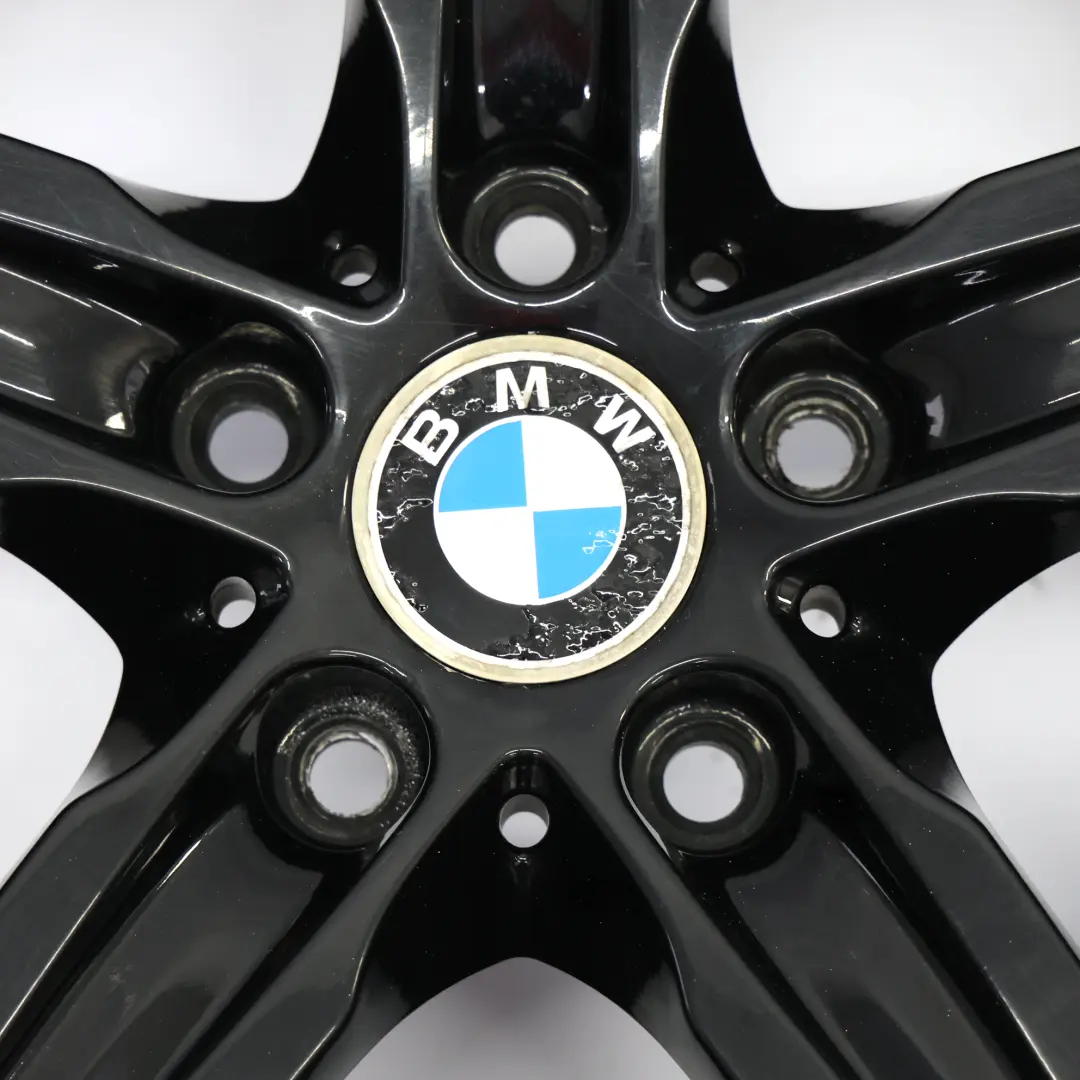 BMW F20 F21 Cerchio in lega nero 17" Stella a raggi 379 ET:43 7,5J - SKU 6850151-7 - Numero di parte 6850151