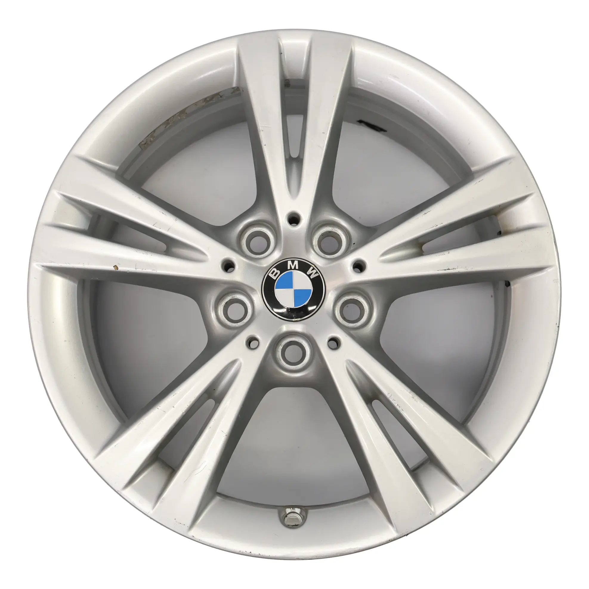 BMW F45 F46 Tourer Cerchio Lega Argento 17" ET:54 7.5J Styling 385 6855086