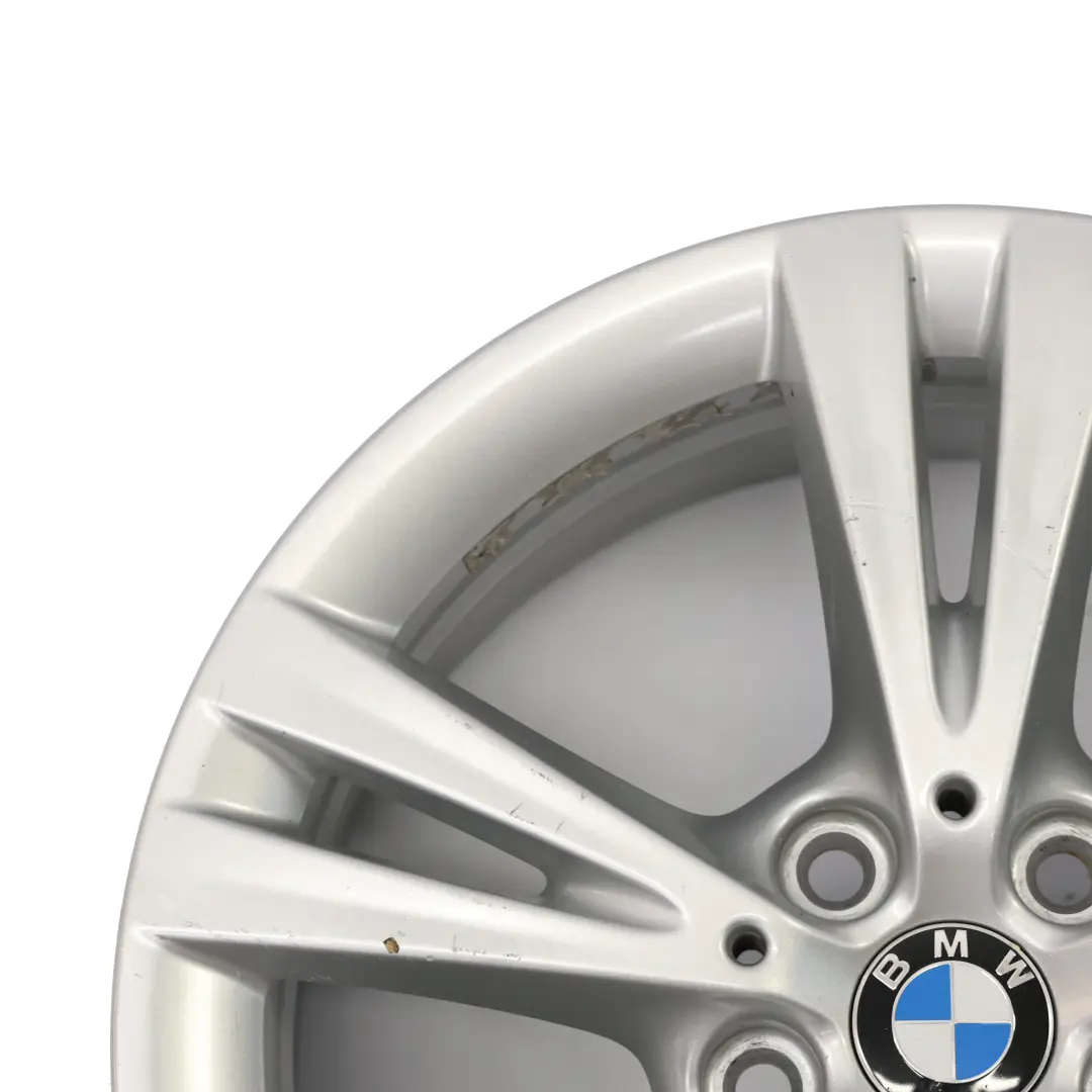 Silberne Alufelge 17" ET:54 7.5J Styling 385 für BMW F45 F46 Tourer mit Teilenummer 6855086 BMW F45 F46 Tourer Silberne Alufelge 17" ET:54 7.5J Styling 385 - SKU 6855086-2 - Teilenummer 6855086