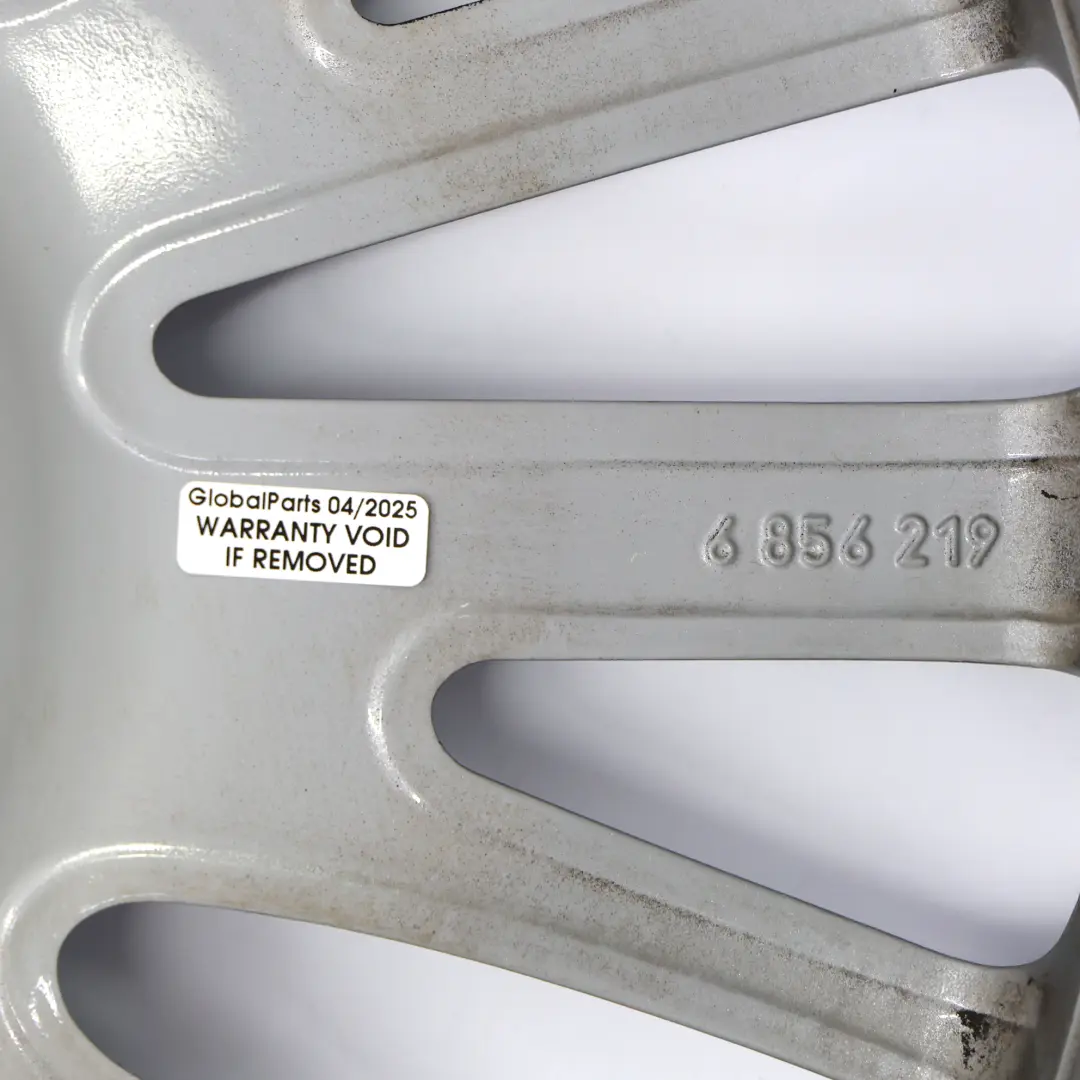 Alloy Rim 19" 8.5J ET:47 Styling 399 to BMW F30 F32 F36 Silver Rear Wheel with Part number 6856219 BMW F30 F32 F36 Silver Rear Wheel Alloy Rim 19" 8.5J ET:47 Styling 399 - SKU 6856219-1 - Part number 6856219