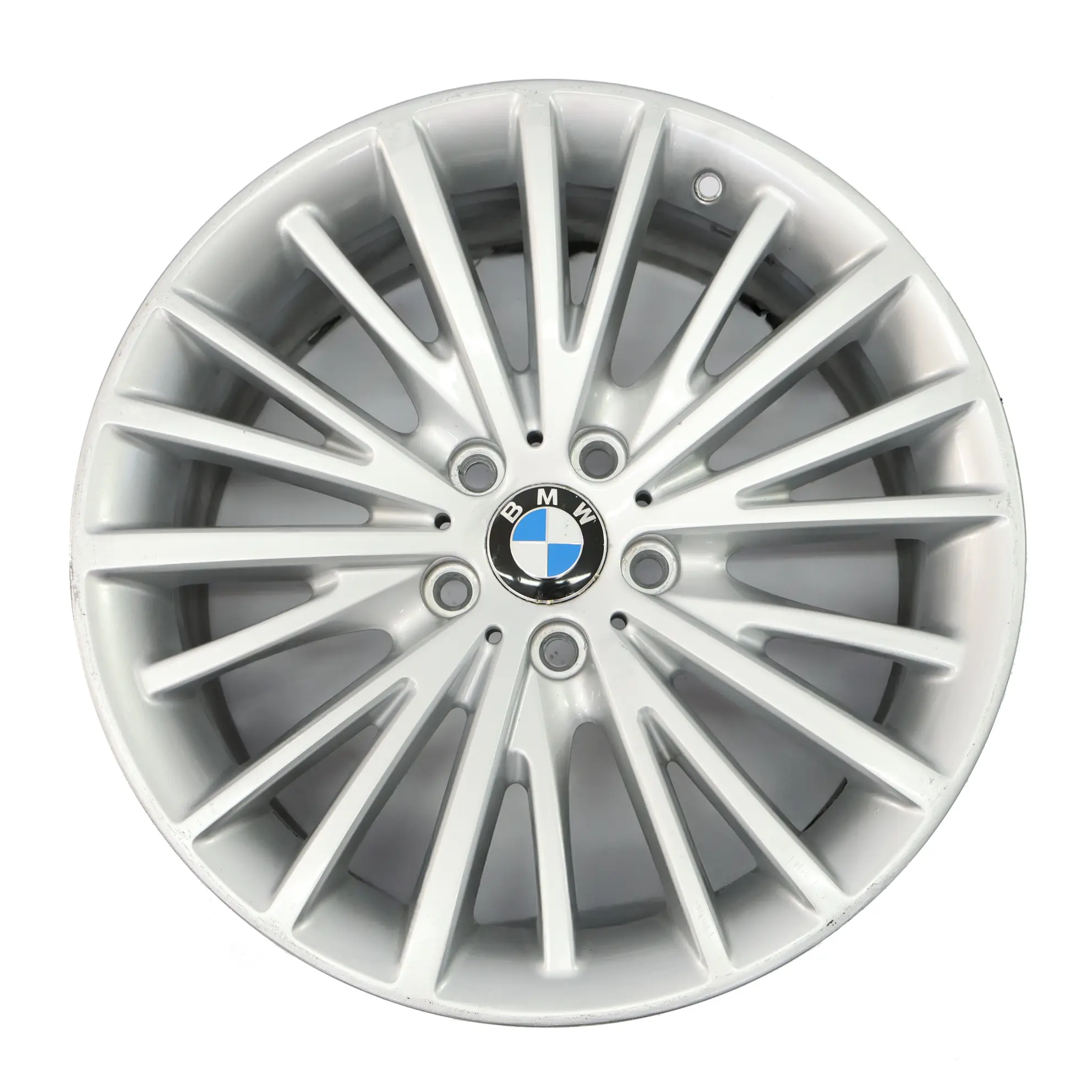 BMW F30 F32 Argento Cerchio Lega Posteriore 19" 8.5J ET:47 Styling 399 6856219