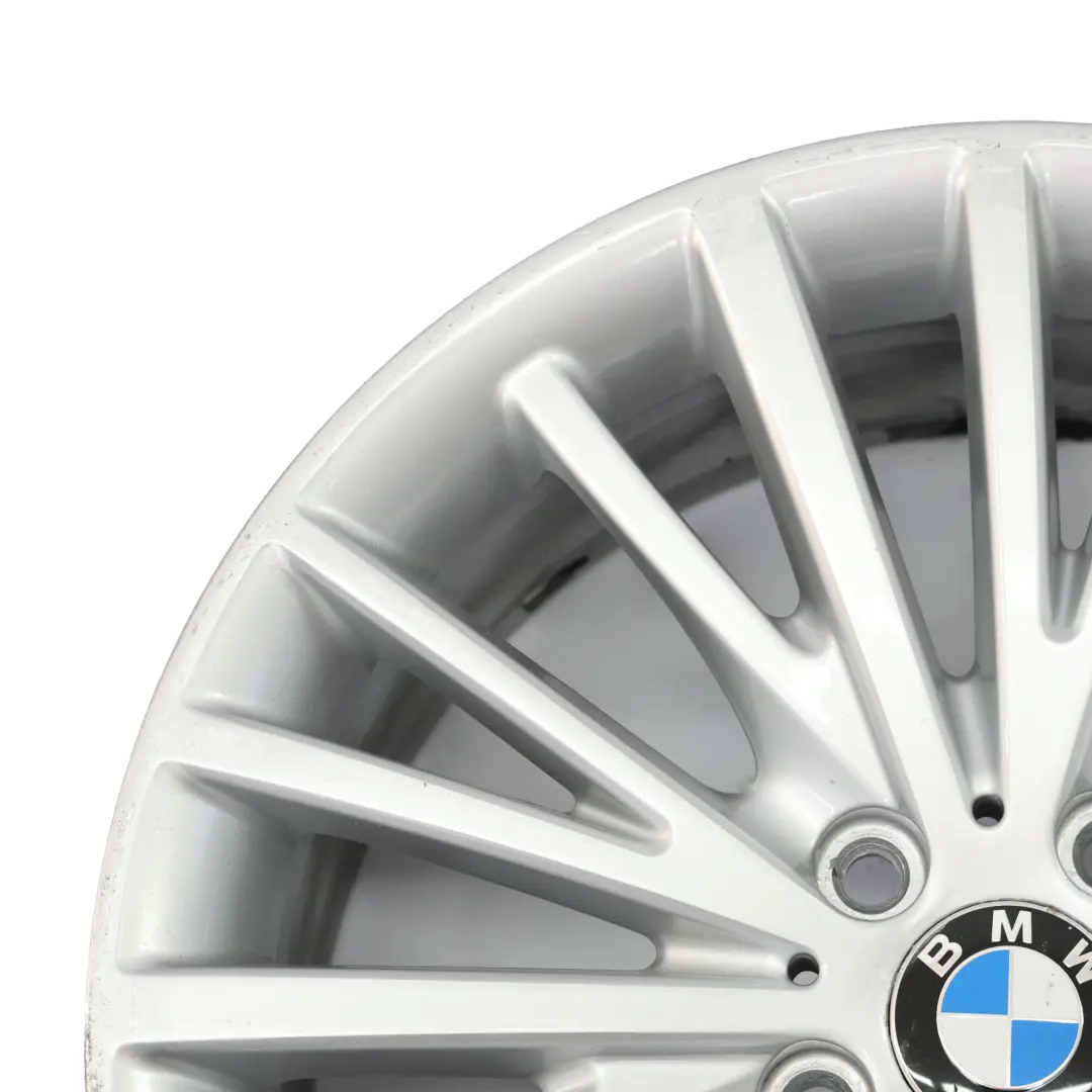 Silberne Alufelge Hinten 19" 8.5J ET:47 Styling 399 für BMW F30 F32 F36 mit Teilenummer 6856219 BMW F30 F32 F36 Silberne Alufelge Hinten 19" 8.5J ET:47 Styling 399 - SKU 6856219-2 - Teilenummer 6856219