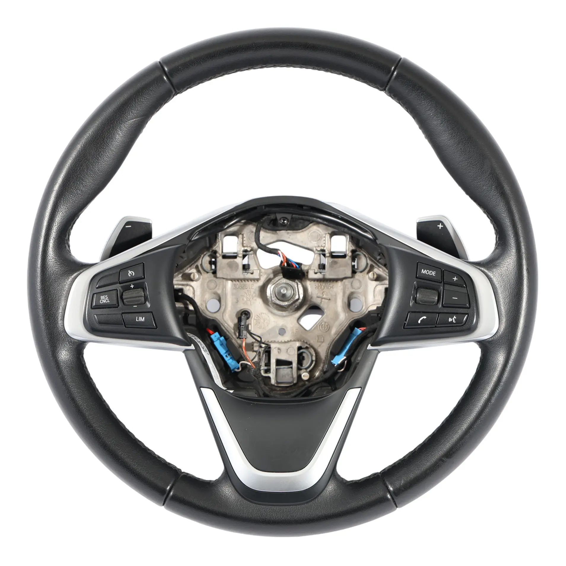 Volant BMW F45 X1 F48 X2 F39 Sport Cuir Noir Palettes Changement Vitesse 6860361
