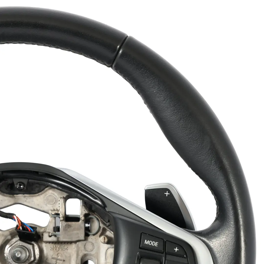  Steering Wheel BMW F45 X1 F48 X2 F39 Black Leather Sport Paddle Shift - SKU 6860361 - Part number 6860361