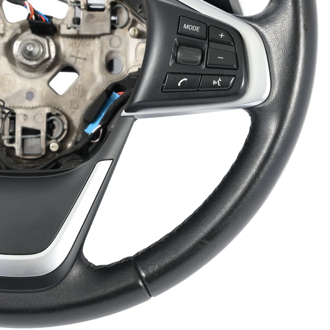  Steering Wheel BMW F45 X1 F48 X2 F39 Black Leather Sport Paddle Shift - SKU 6860361 - Part number 6860361