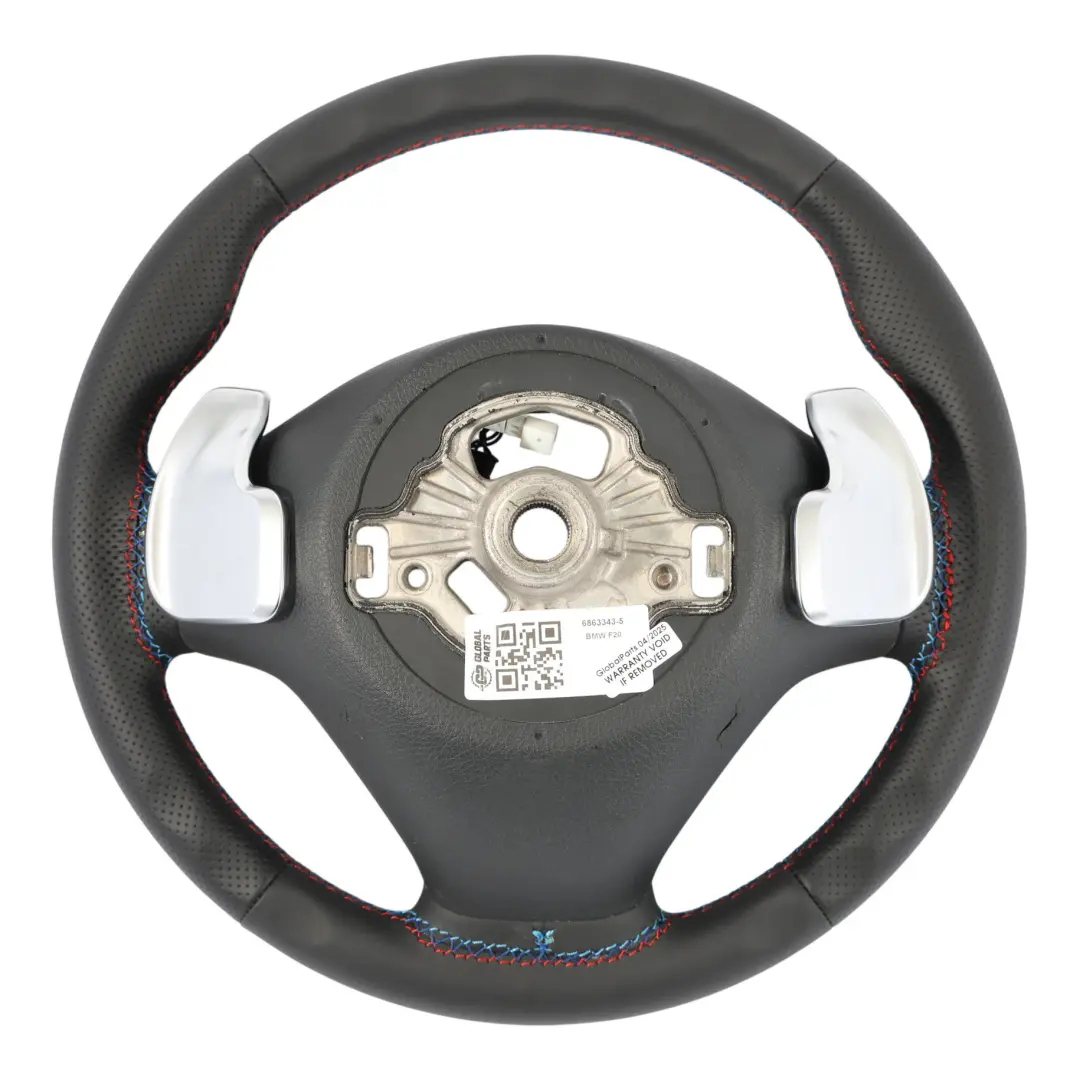 NUOVO In Pelle Nera Sport Cambio al Volante per Volante BMW F20 F21 F22 F30 F31 F32 con numero di parte 6863343 Volante BMW F20 F21 F22 F30 F31 F32 NUOVO In Pelle Nera Sport Cambio al Volante - SKU 6863343-5 - Numero di parte 6863343