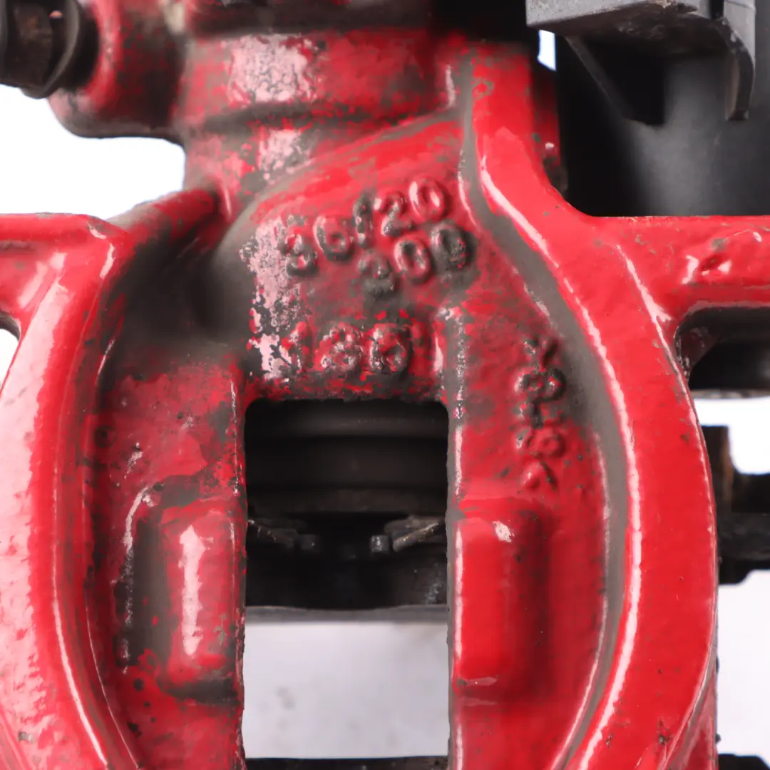 Left N/S Wheel Brake Caliper Housing Red JCW to Mini F54 F60 Rear with Part number 6864119 Mini F54 F60 Rear Left N/S Wheel Brake Caliper Housing Red JCW - SKU 6864119 - Part number 6864119