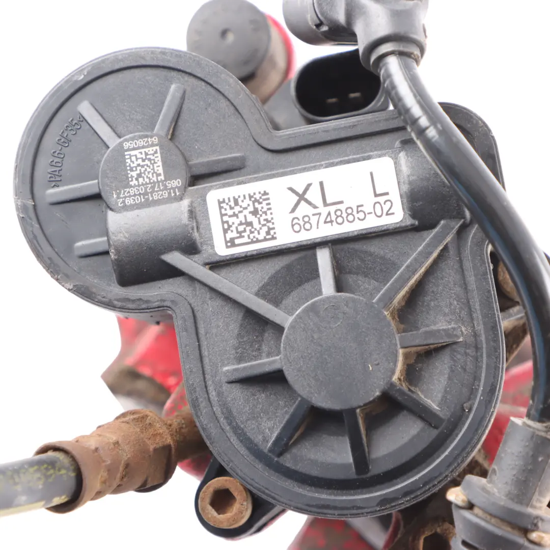 Left N/S Wheel Brake Caliper Housing Red JCW to Mini F54 F60 Rear with Part number 6864119 Mini F54 F60 Rear Left N/S Wheel Brake Caliper Housing Red JCW - SKU 6864119 - Part number 6864119