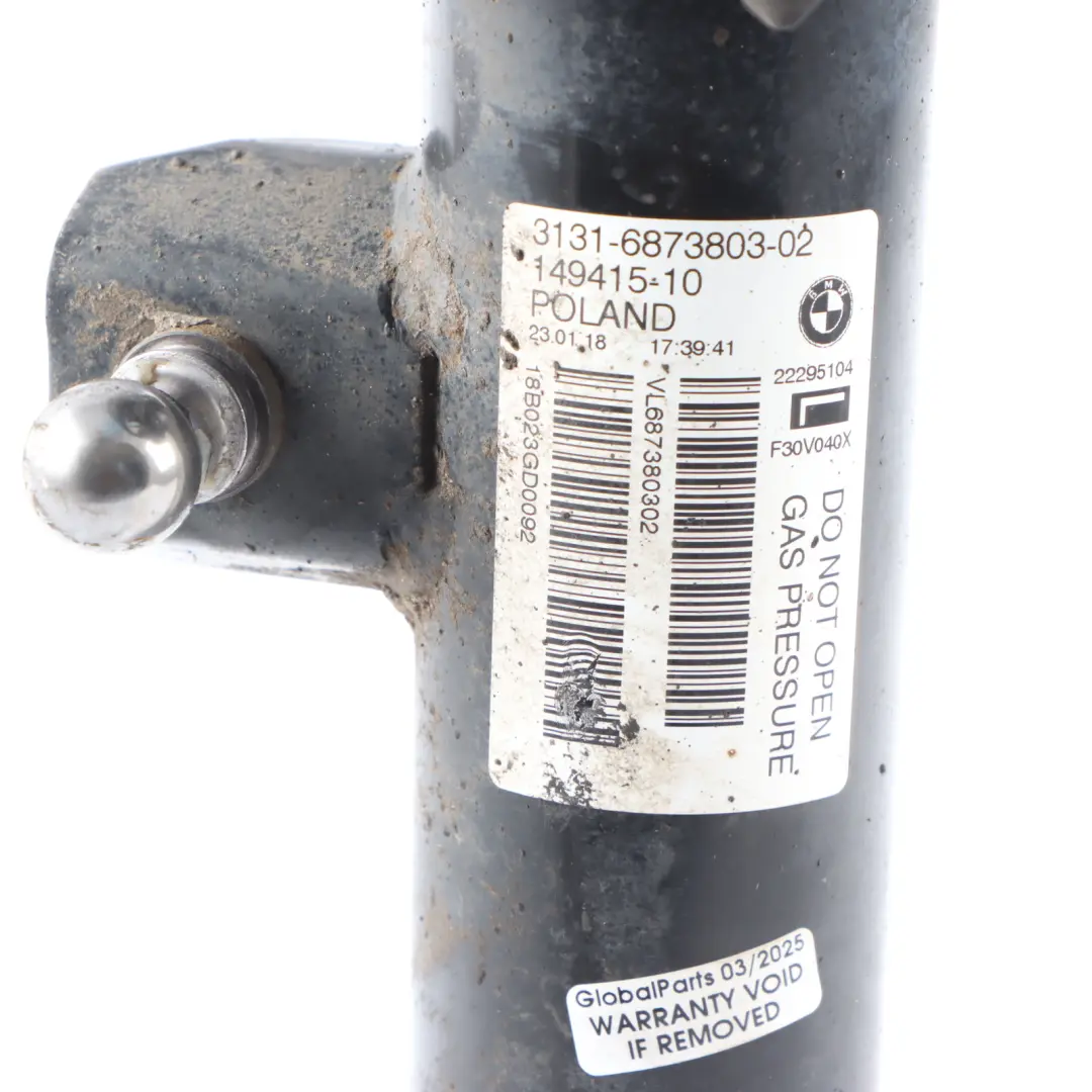 Strut Suspension Front Left N/S Shock Absorber to BMW F30 Spring with Part number 6873803 BMW F30 Spring Strut Suspension Front Left N/S Shock Absorber - SKU 6873803-1 - Part number 6873803