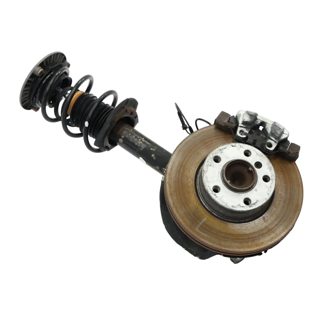 N47N Suspensión Delantera Muelle Strut Pata Freno Izquierda para BMW F31 318D con número de pieza 6874378 BMW F31 318D N47N Suspensión Delantera Muelle Strut Pata Freno Izquierda - SKU 6874378-4 - Número de pieza 6874378