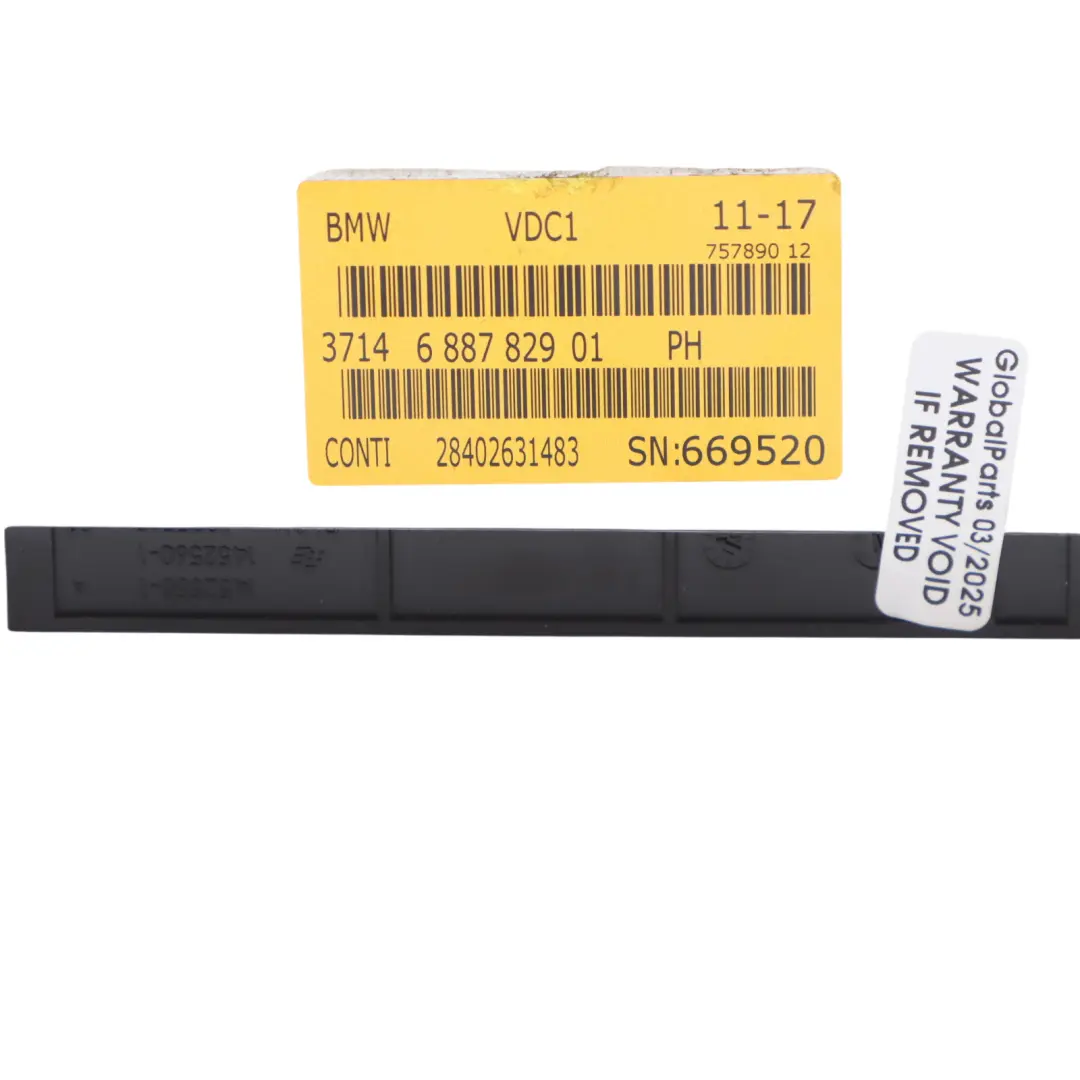 BMW M4 F32 F80 F82 VDC Adaptive Sport Suspension Module Control Unit - SKU 6887829 - Part number 6887829