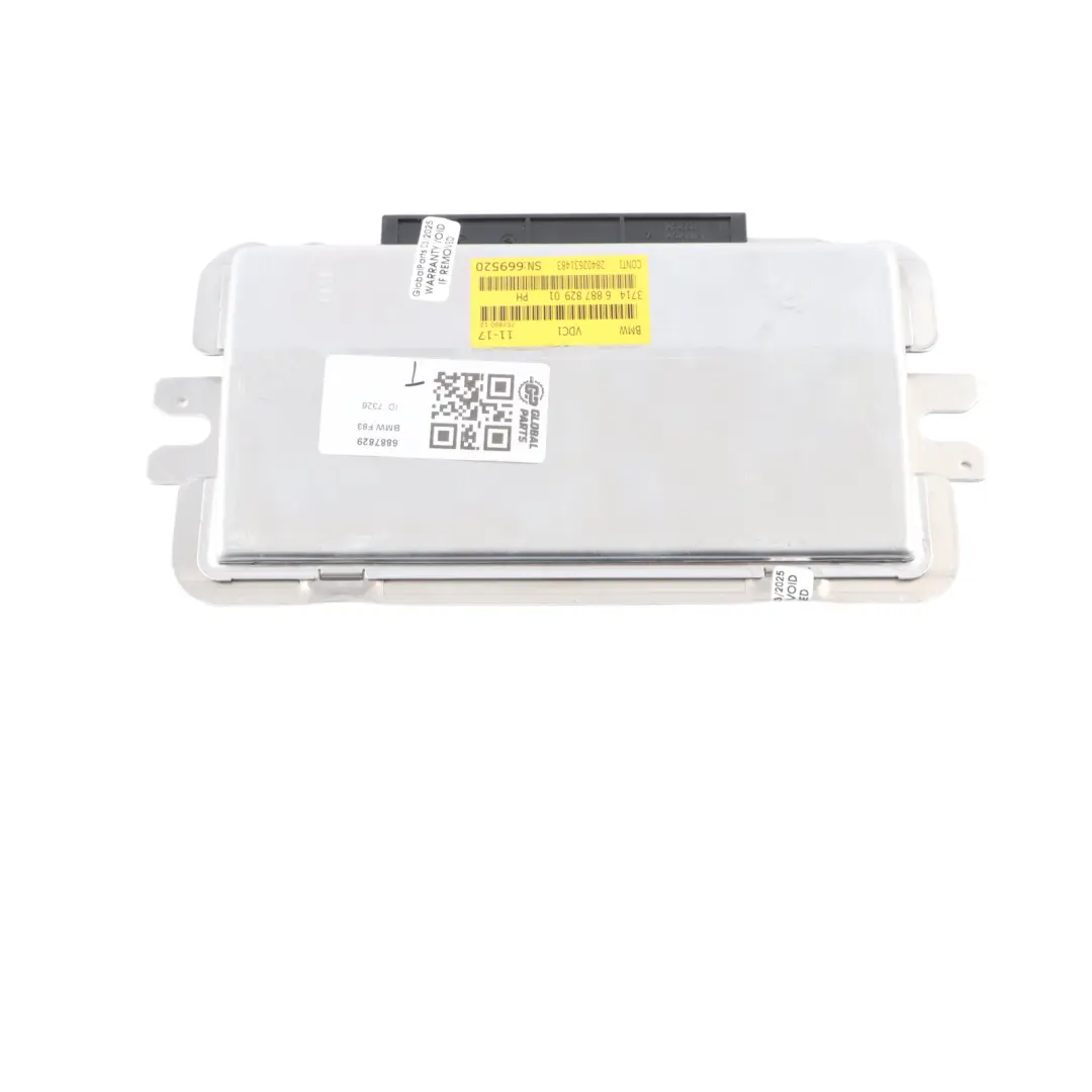 VDC Adaptive Sport Suspension Module Control Unit to BMW M4 F32 F80 F82 with Part number 6887829 BMW M4 F32 F80 F82 VDC Adaptive Sport Suspension Module Control Unit - SKU 6887829 - Part number 6887829