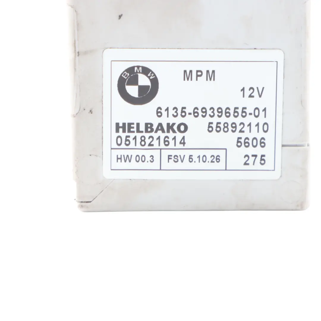 BMW E60 E61 E63 E64 Module Contrôle Micro Puissance MPM ECU - SKU 6939655 - Numéro de pièce 6939655