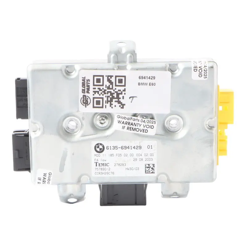 Module BMW E60 E61 Front Driver Door Control Unit Module to Air with Part number 6941429 Air Module BMW E60 E61 Front Driver Door Control Unit Module - SKU 6941429 - Part number 6941429