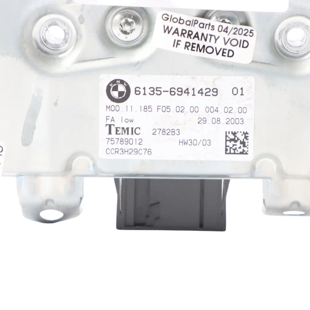 Module BMW E60 E61 Front Driver Door Control Unit Module to Air with Part number 6941429 Air Module BMW E60 E61 Front Driver Door Control Unit Module - SKU 6941429 - Part number 6941429