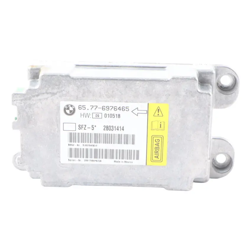 Module Control Unit Centre Sensor ECU to BMW E60 E61 Air with Part number 6976465 BMW E60 E61 Air Module Control Unit Centre Sensor ECU - SKU 6976465 - Part number 6976465