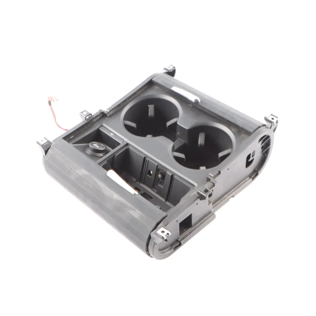 BMW X5 X6 E70 E71 Console centrale Porte-gobelet à roulettes Noir - SKU 6954943-1 - Numéro de pièce 6954943