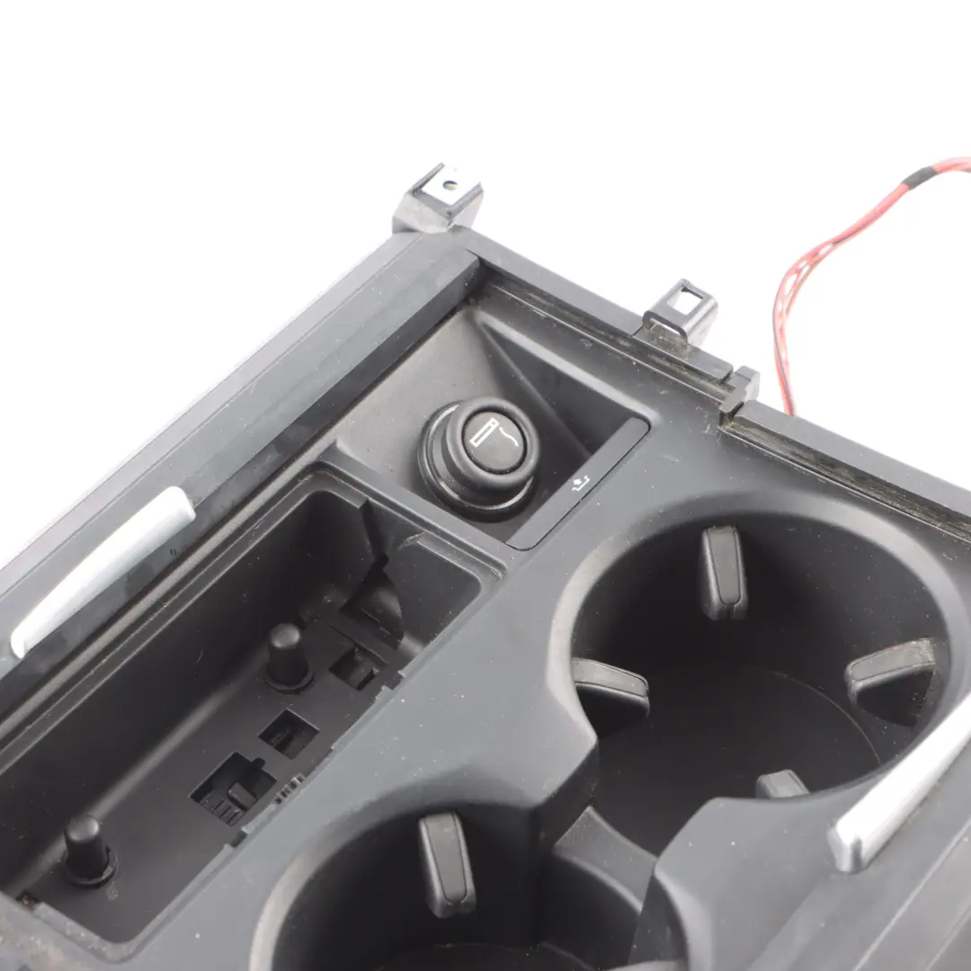BMW X5 X6 E70 E71 Console centrale Porte-gobelet à roulettes Noir - SKU 6954943-1 - Numéro de pièce 6954943