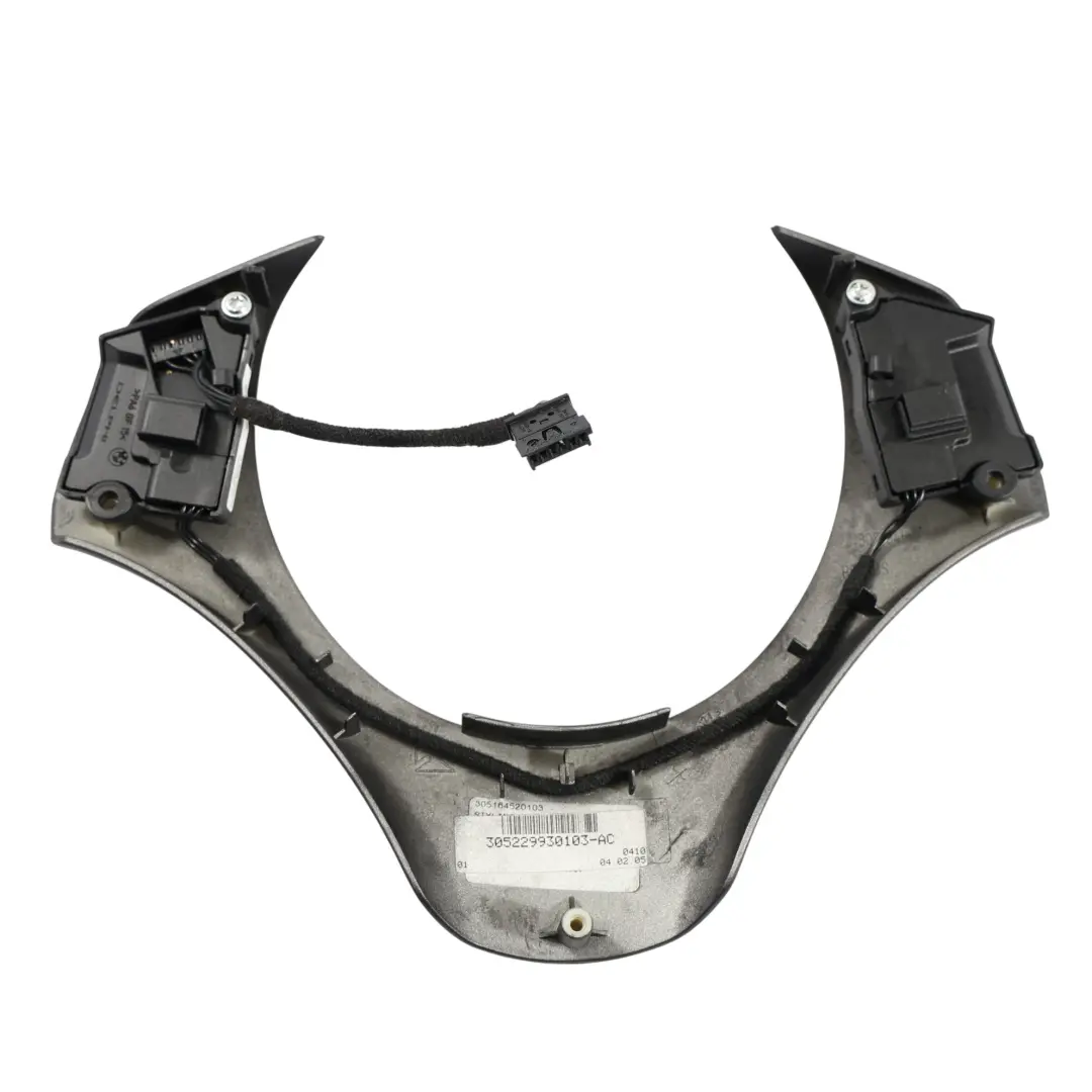 Abdeckung Lenkrad Multifunktion Schalter Schwarz für BMW 1 3 er E87 E90 E91 mit Teilenummer 6767211 BMW 1 3 er E87 E90 E91 Abdeckung Lenkrad Multifunktion Schalter Schwarz - SKU 6767211 - Teilenummer 6767211