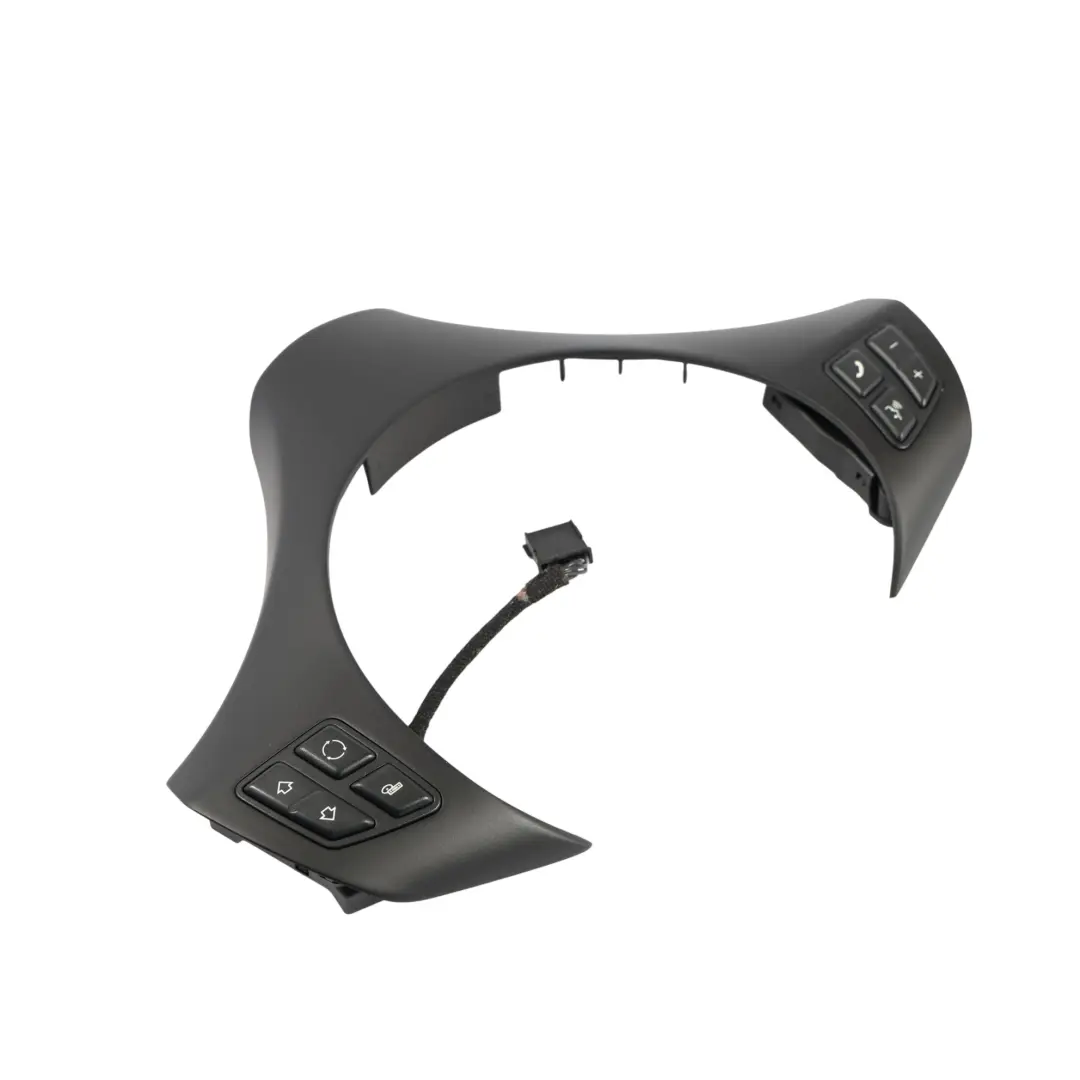 Trim Cover Multifunction Switch Steering Wheel to BMW 1 3 Series E87 E90 E91 Black with Part number 6767211 BMW 1 3 Series E87 E90 E91 Black Trim Cover Multifunction Switch Steering Wheel - SKU 6767211 - Part number 6767211