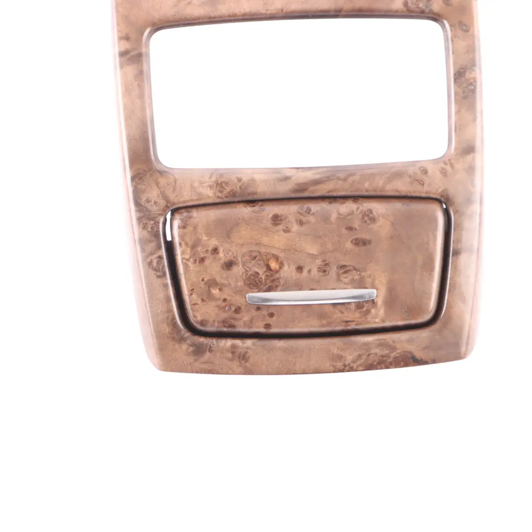 Consola Central Trasera Cenicero Bandeja Madera alamo Luz para BMW E92 E93 con número de pieza 6960681 BMW E92 E93 Consola Central Trasera Cenicero Bandeja Madera alamo Luz - SKU 6960681 - Número de pieza 6960681