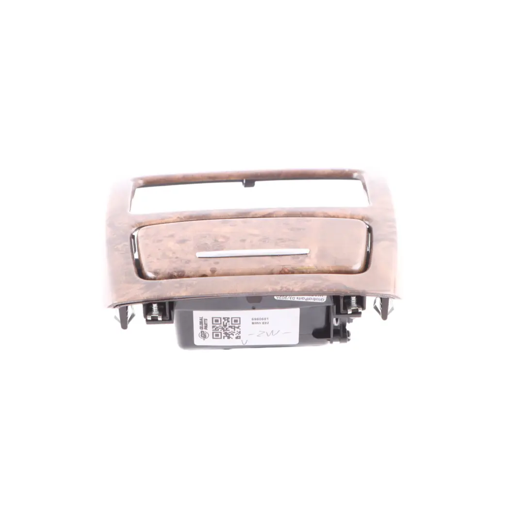 BMW E92 E93 Popielniczka Ramka Panel Konsoli Tył Tylna Drewno - SKU 6960681 - Numer Części 6960681