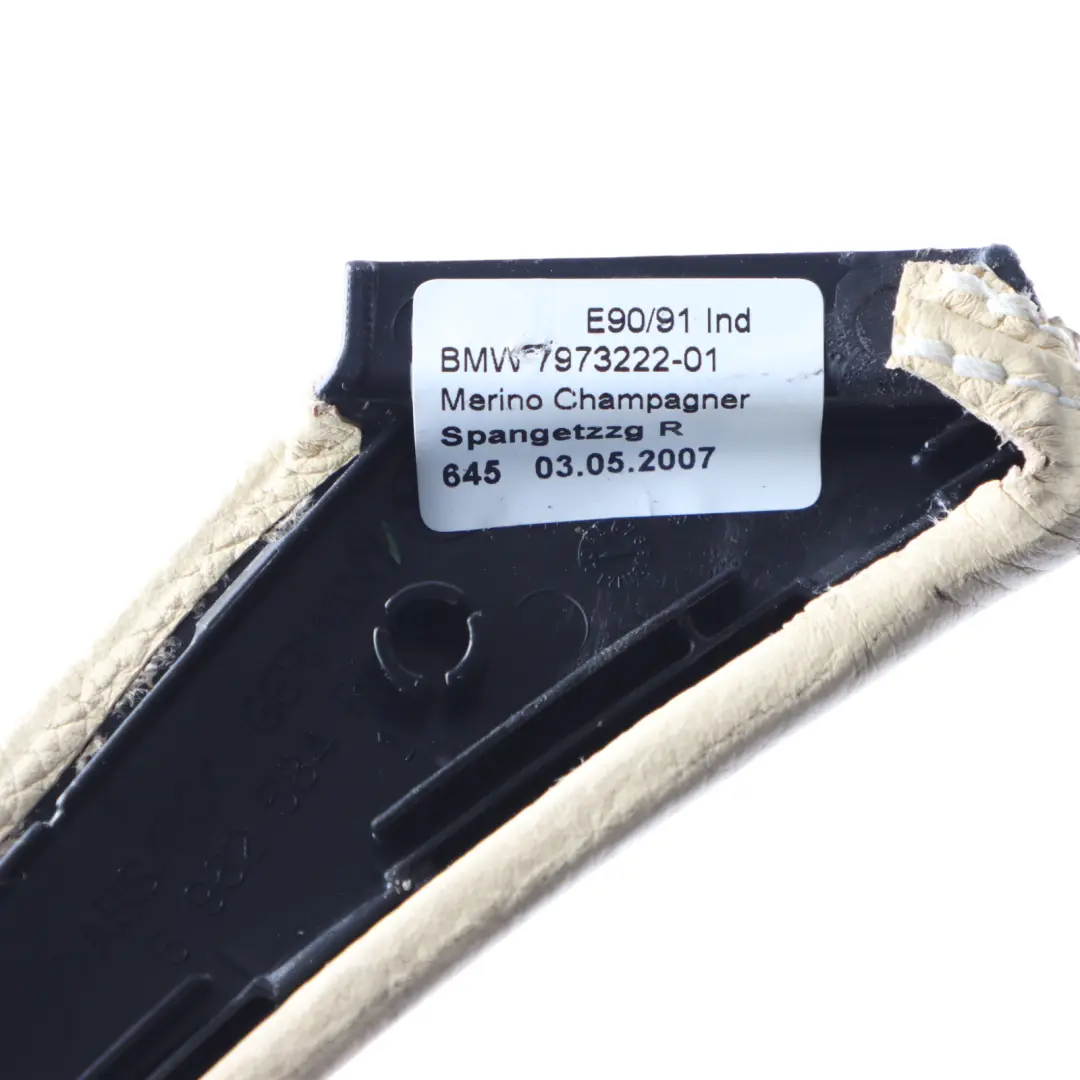  Door Card Handle BMW E90 E91 Trim Panel Front Rear Right O/S Leather Merino - SKU 7973136 - Part number 7973136