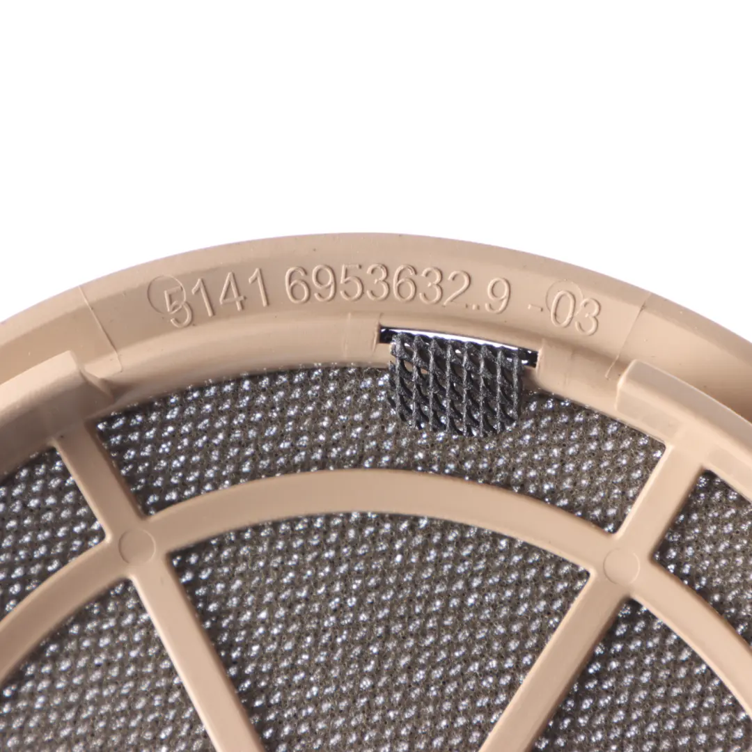 Loud Speaker Front Right O/S Cream Beige to BMW E92 E93 LCI Cover with Part number 6975504 BMW E92 E93 LCI Cover Loud Speaker Front Right O/S Cream Beige - SKU 6975504-1 - Part number 6975504