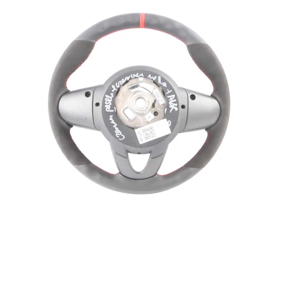 Mini Cooper F54 F55 F56 F60 NEW Black / Alcantara Leather Sport Steering Wheel - SKU 6996046-1 - Part number 6996046